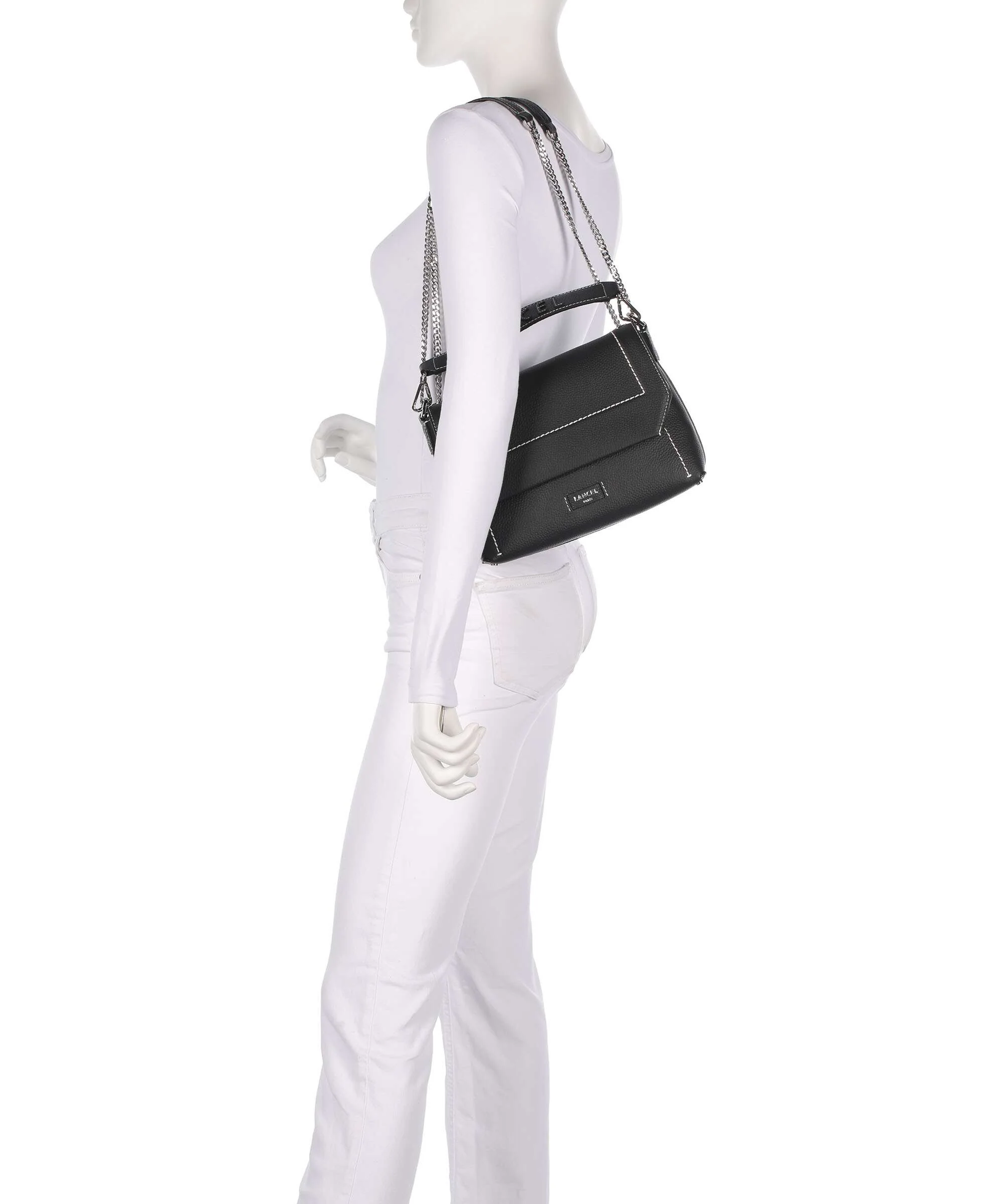 Lancel Ninon M Shoulder bag black - Image 3