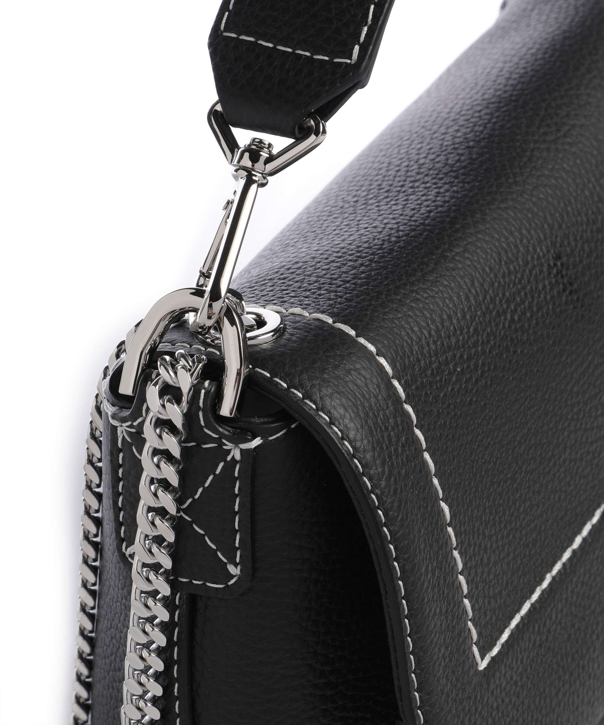 Lancel Ninon M Shoulder bag black - Image 5