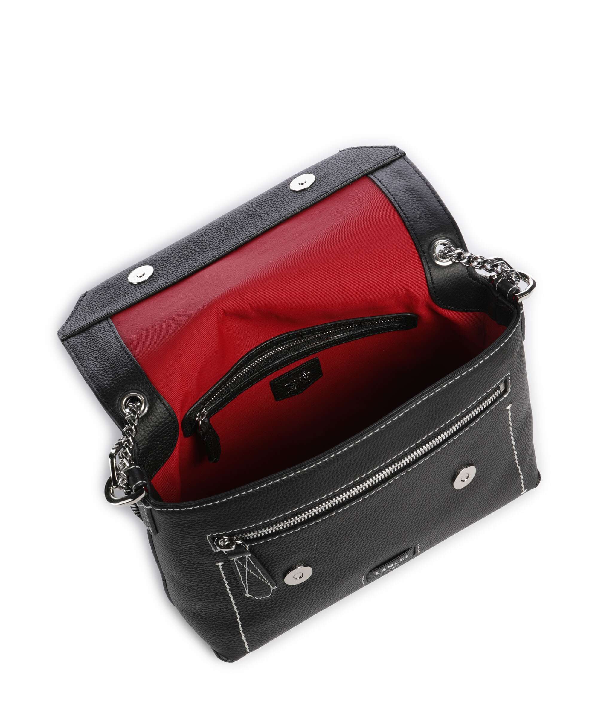 Lancel Ninon M Shoulder bag black - Image 7