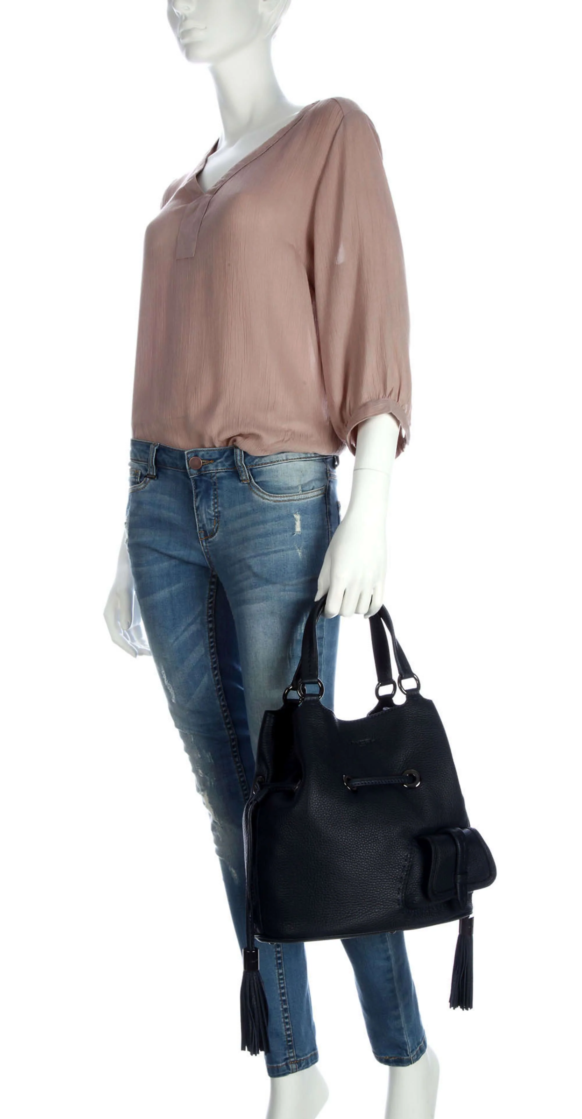 Lancel Premier Flirt Hobo bag black - Image 6