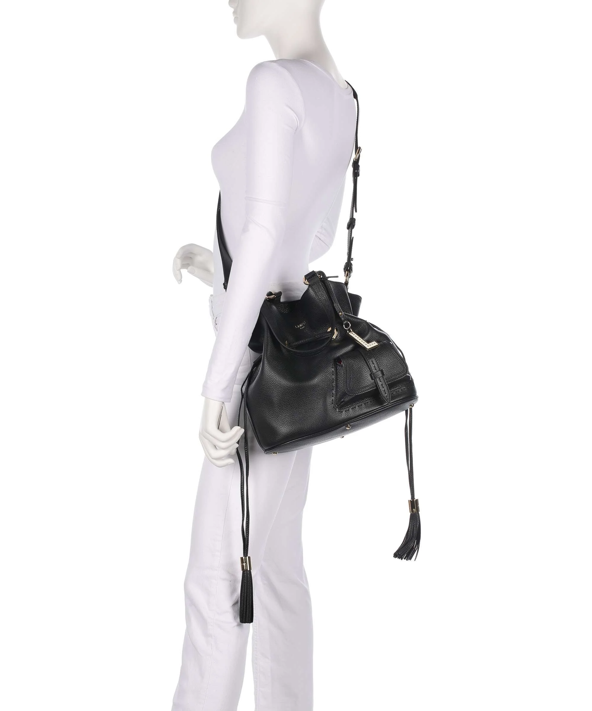 Lancel Premier Flirt M Bucket bag black - Image 3
