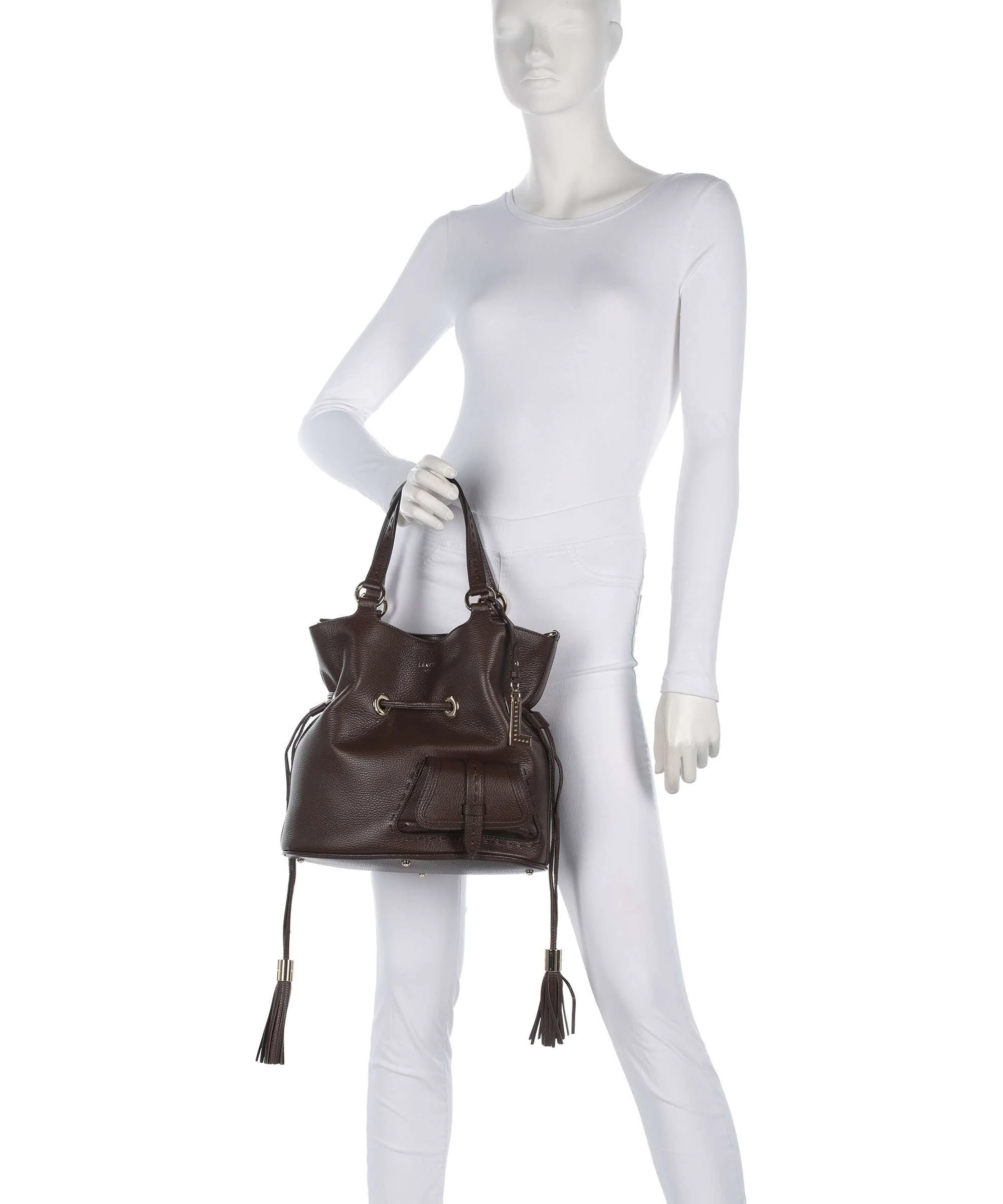 Lancel Premier Flirt M Bucket bag coconut - Image 4