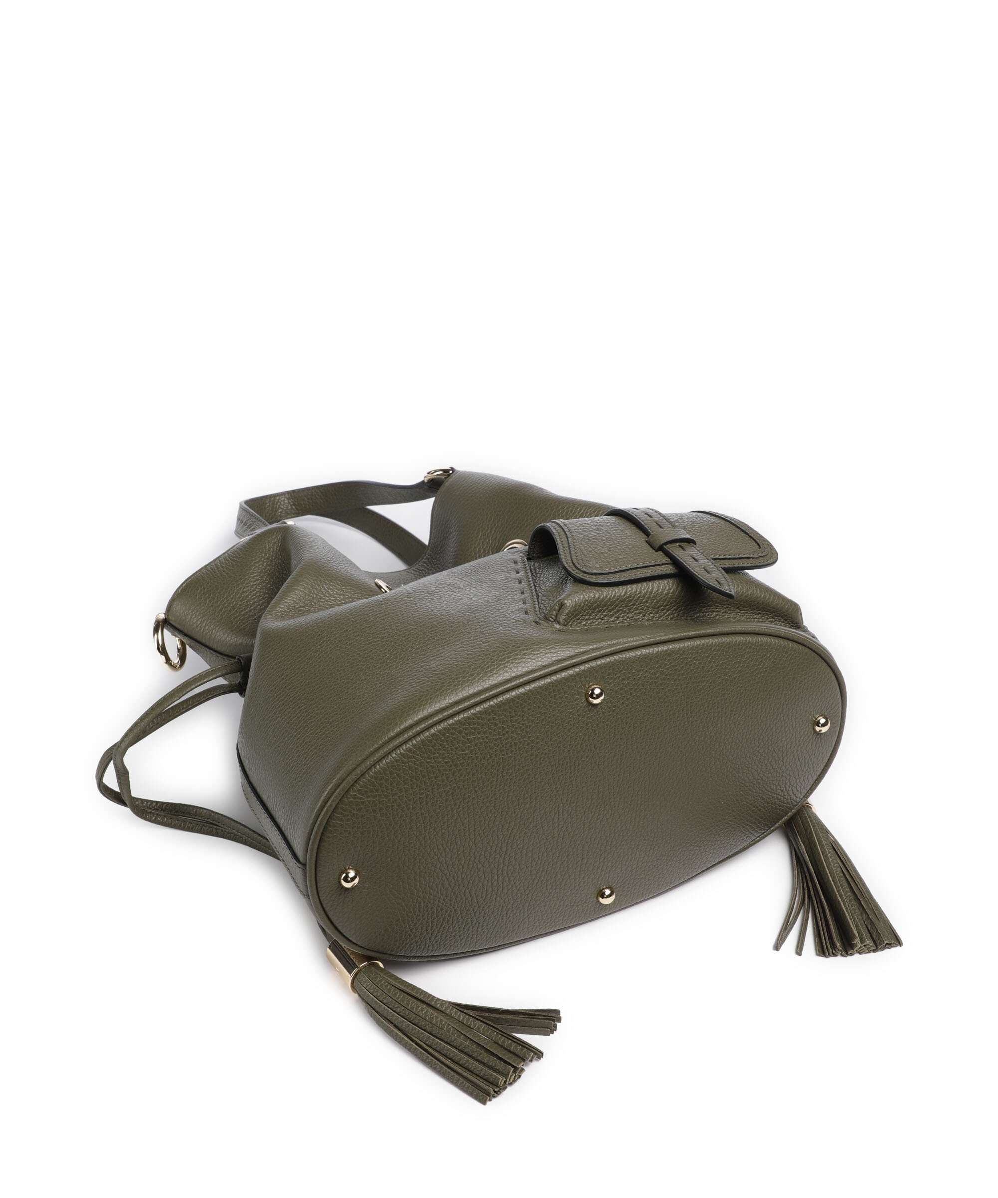 Lancel Premier Flirt M Bucket bag dark khaki - Image 6