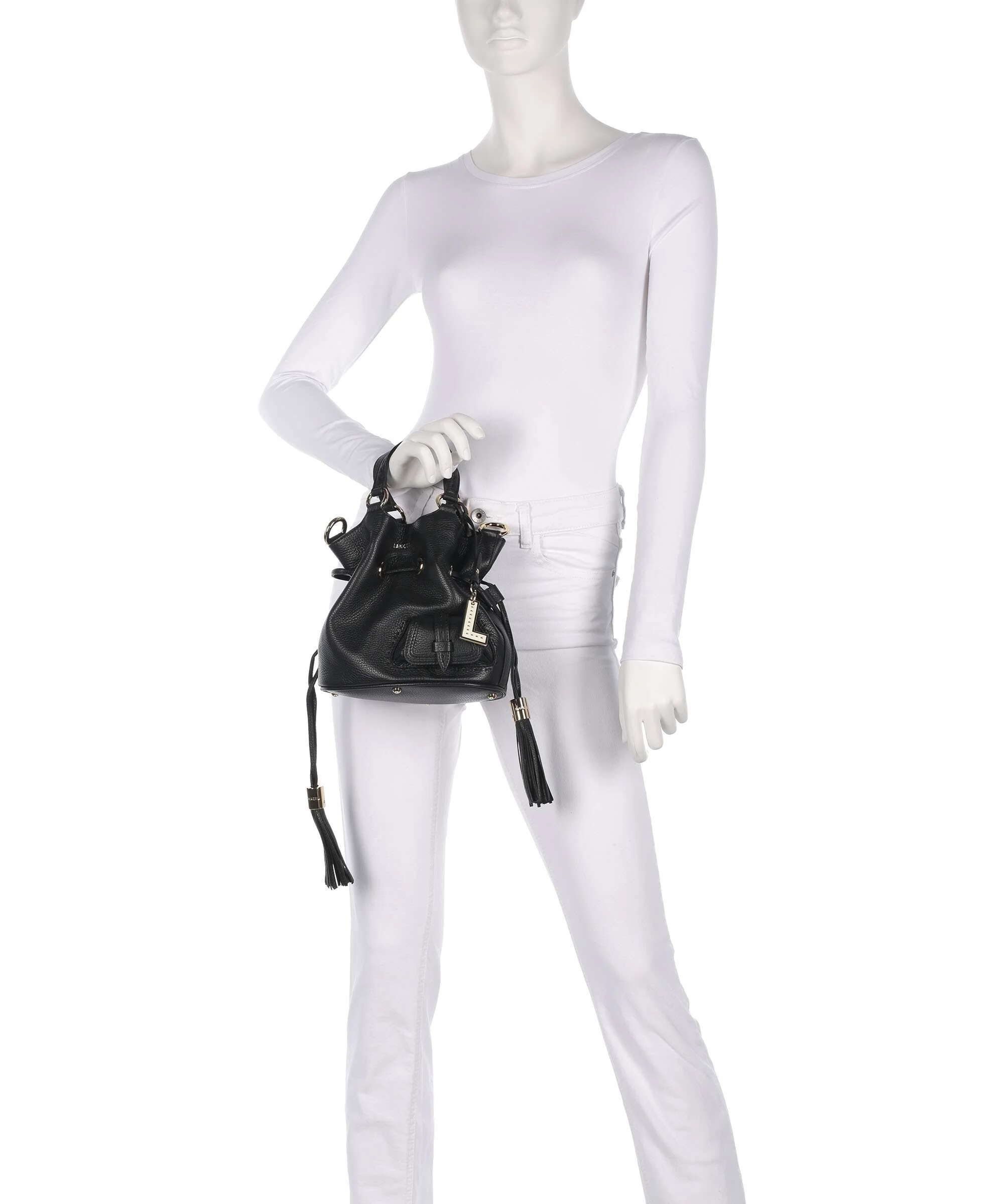 Lancel Premier Flirt S Bucket bag black - Image 4