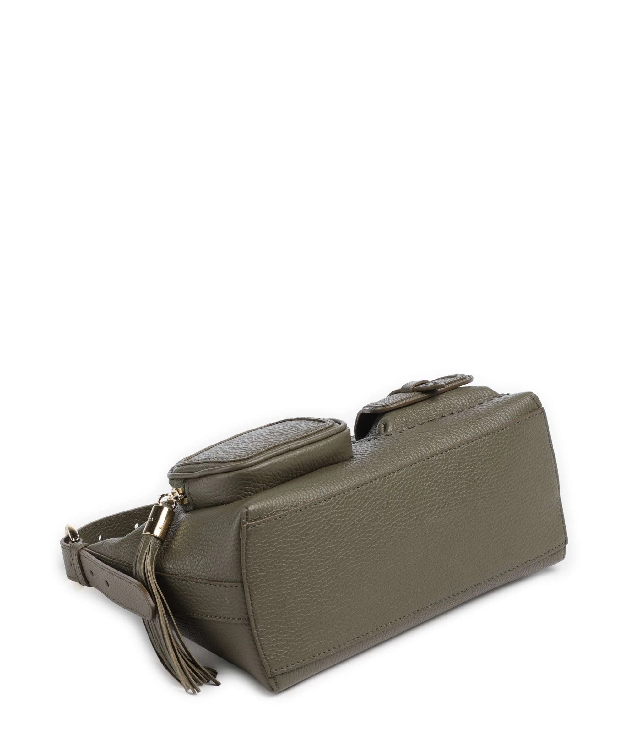 Lancel Premier Flirt S Crossbody bag dark khaki - Image 5