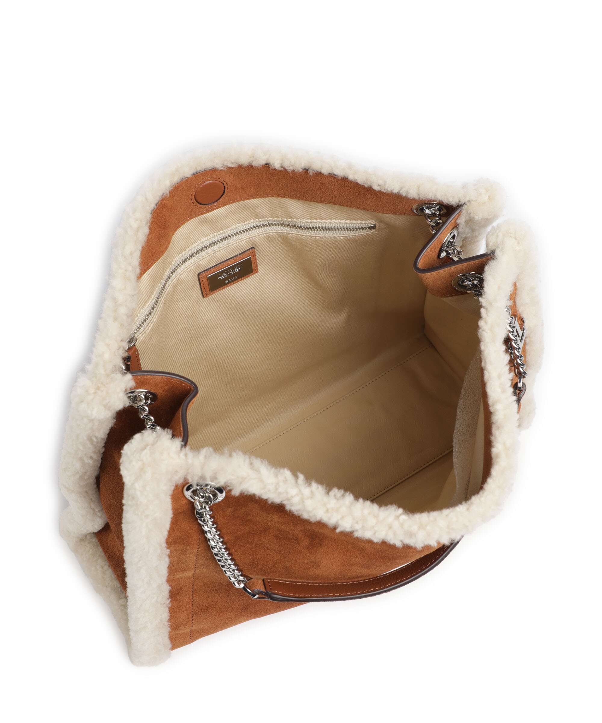 Lauren Ralph Lauren Bradley Large Tote bag lauren tan/natural - Image 5