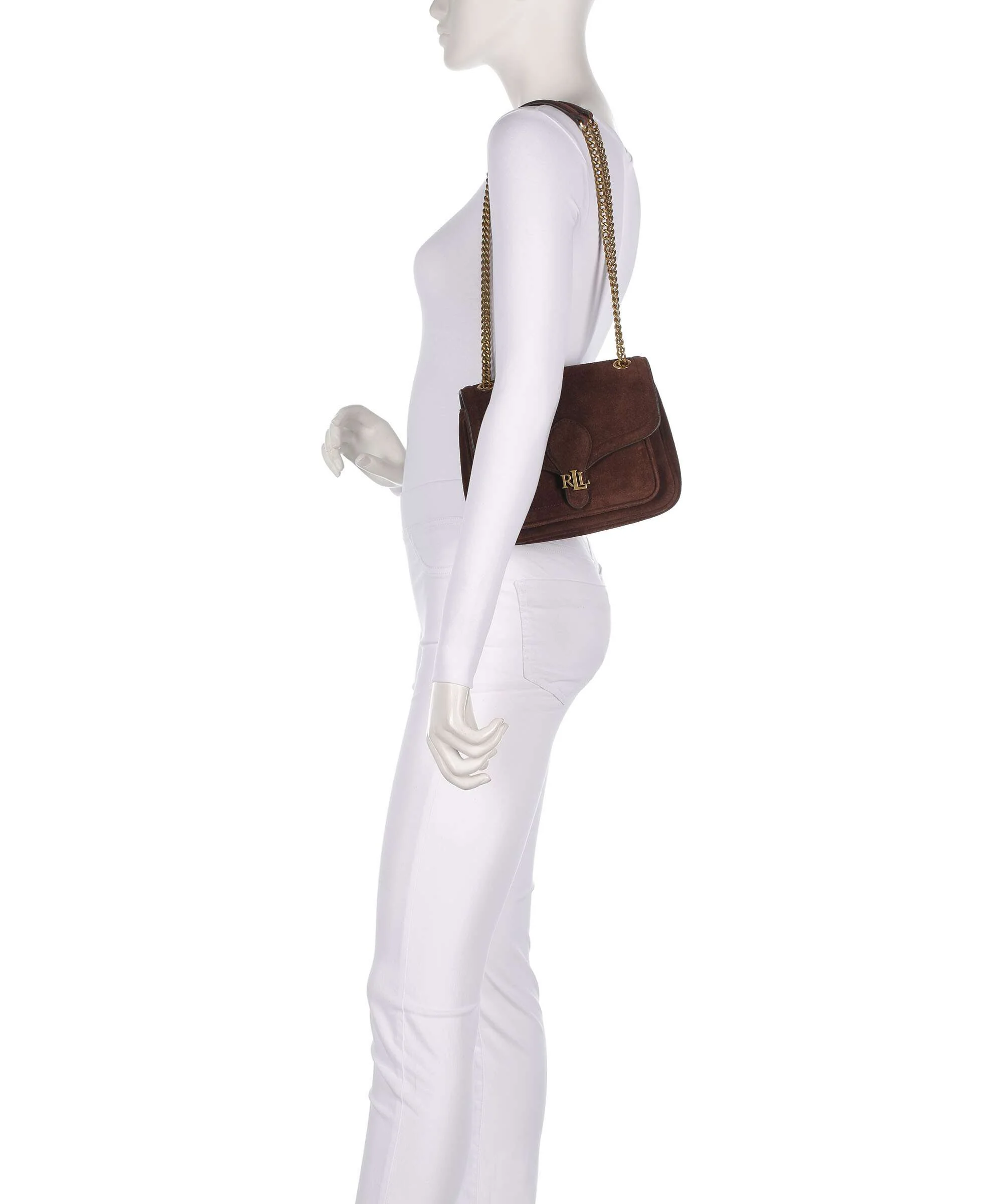 Lauren Ralph Lauren Bradley Small Shoulder bag dark hickory - Image 3