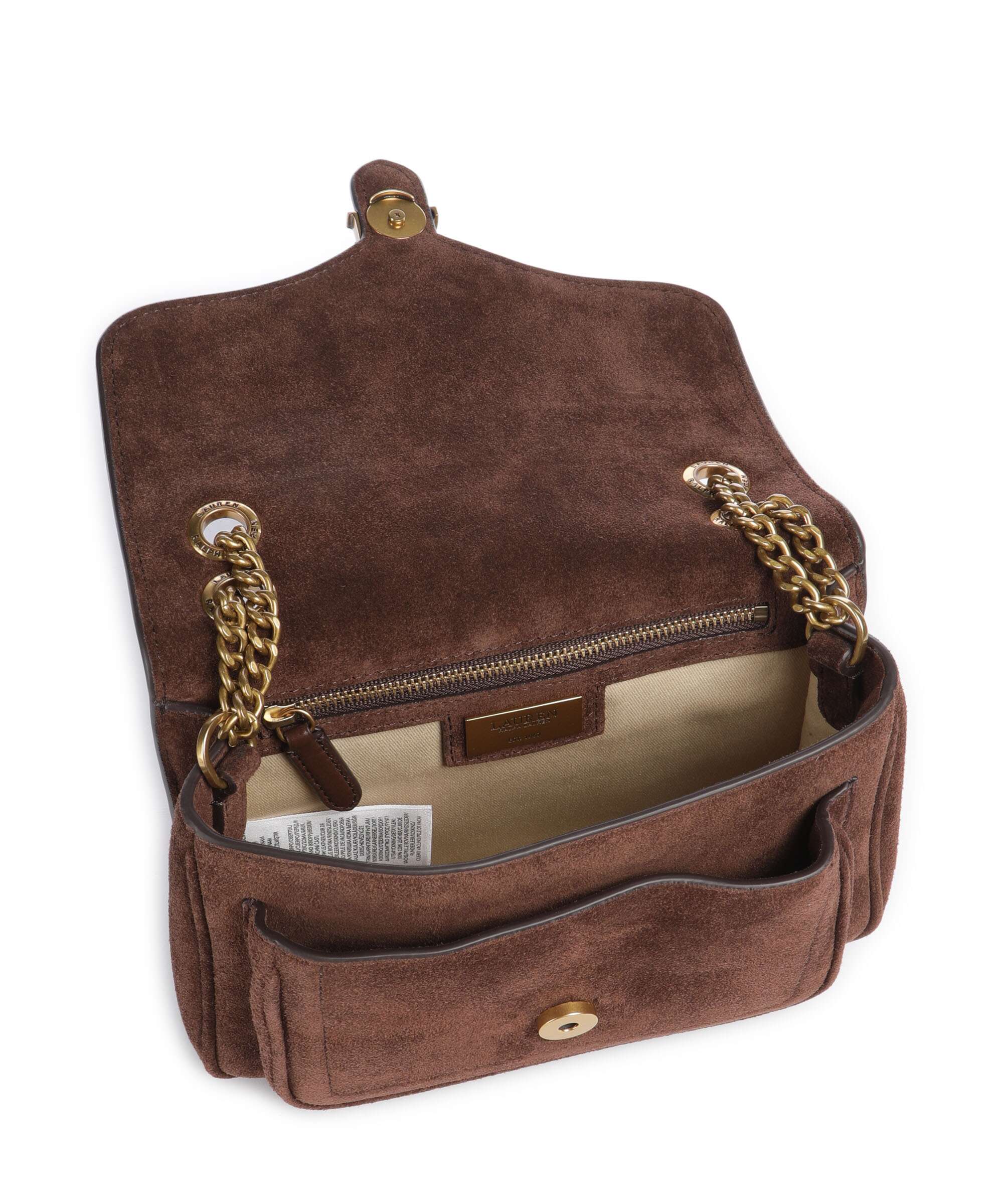 Lauren Ralph Lauren Bradley Small Shoulder bag dark hickory - Image 7
