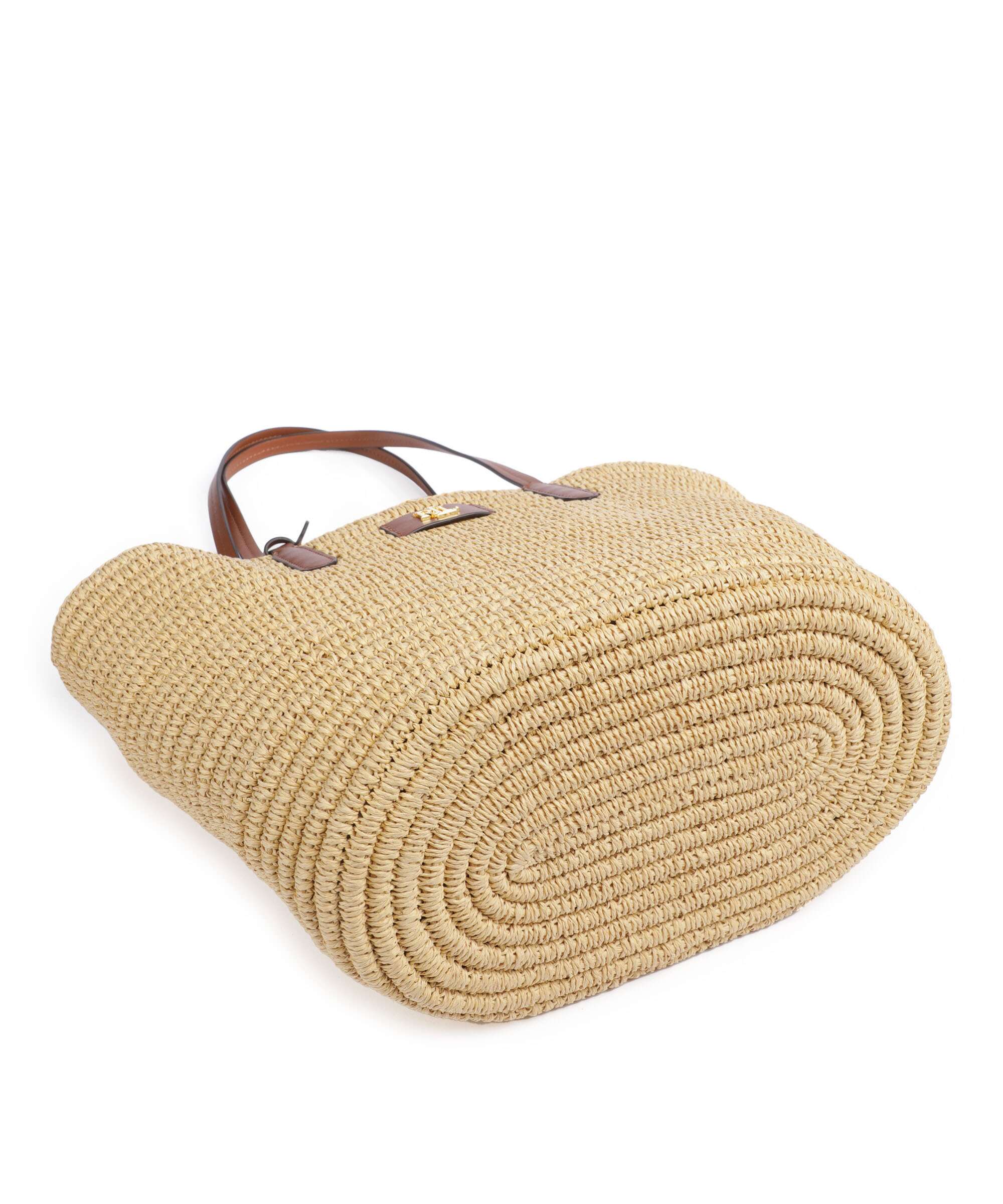 Lauren Ralph Lauren Brie 31 Straw Tote bag natural/tan - Image 5