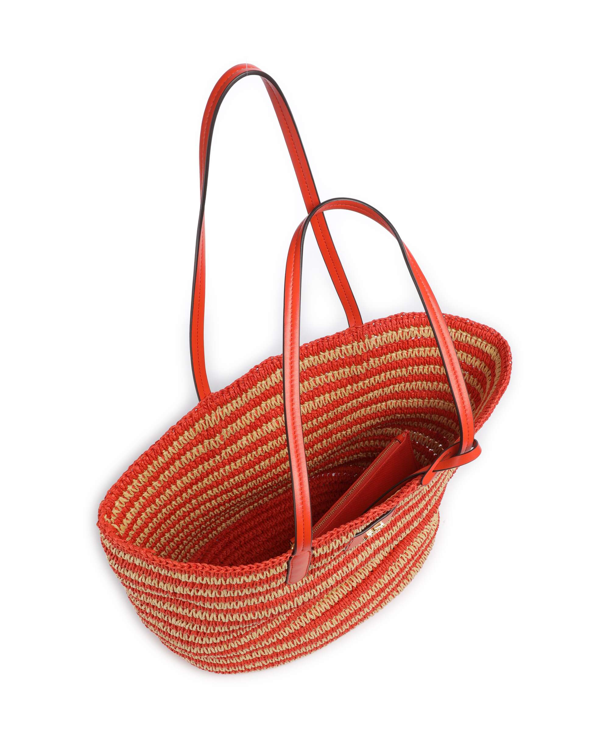 Lauren Ralph Lauren Brie 31 Tote bag natural/orange lily - Image 6