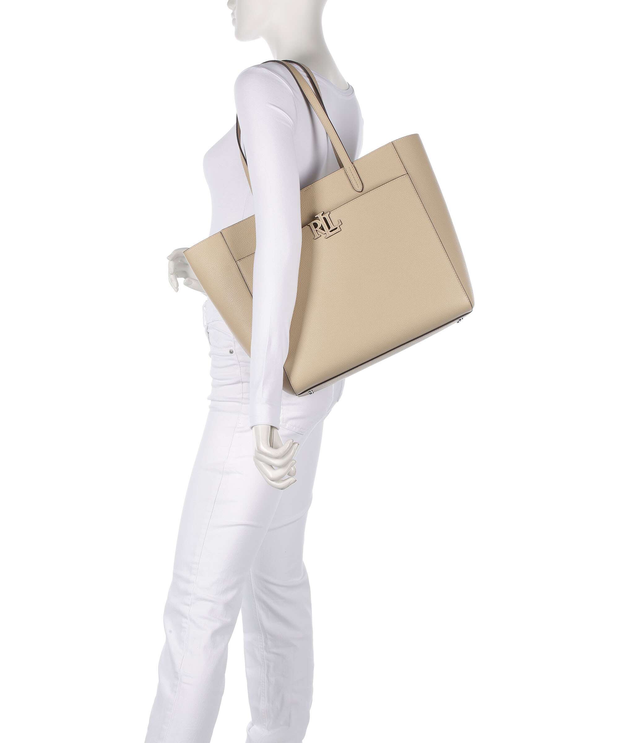 Lauren Ralph Lauren Cameryn Large Tote bag sand dune - Image 3