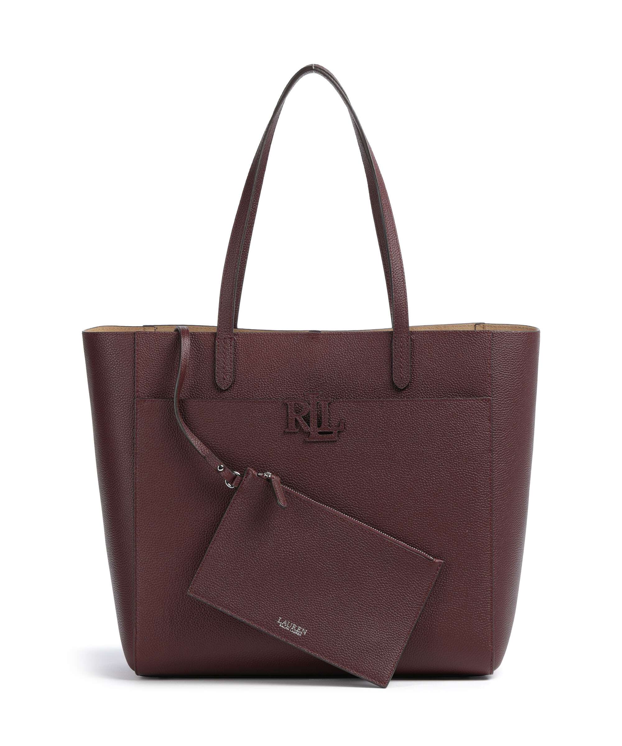 Lauren Ralph Lauren Cameryn Large Tote bag dark garnet - Image 4