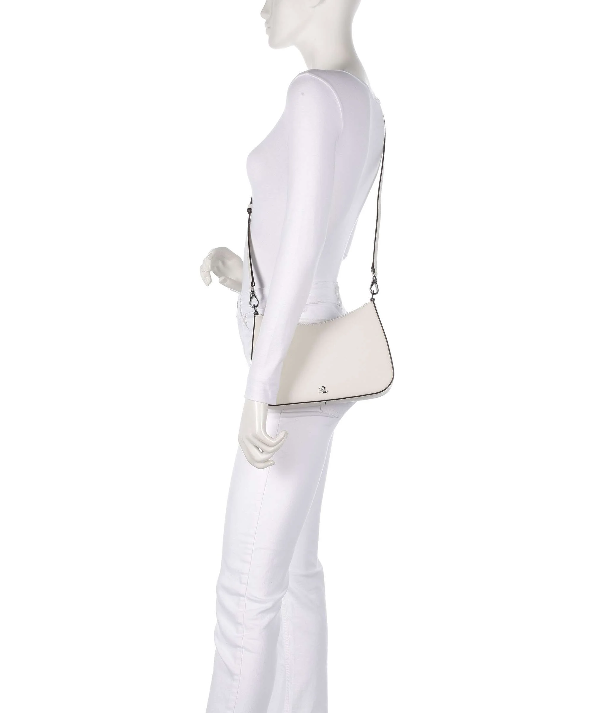 Lauren Ralph Lauren Danni 26 Shoulder bag soft white/palladium - Image 4