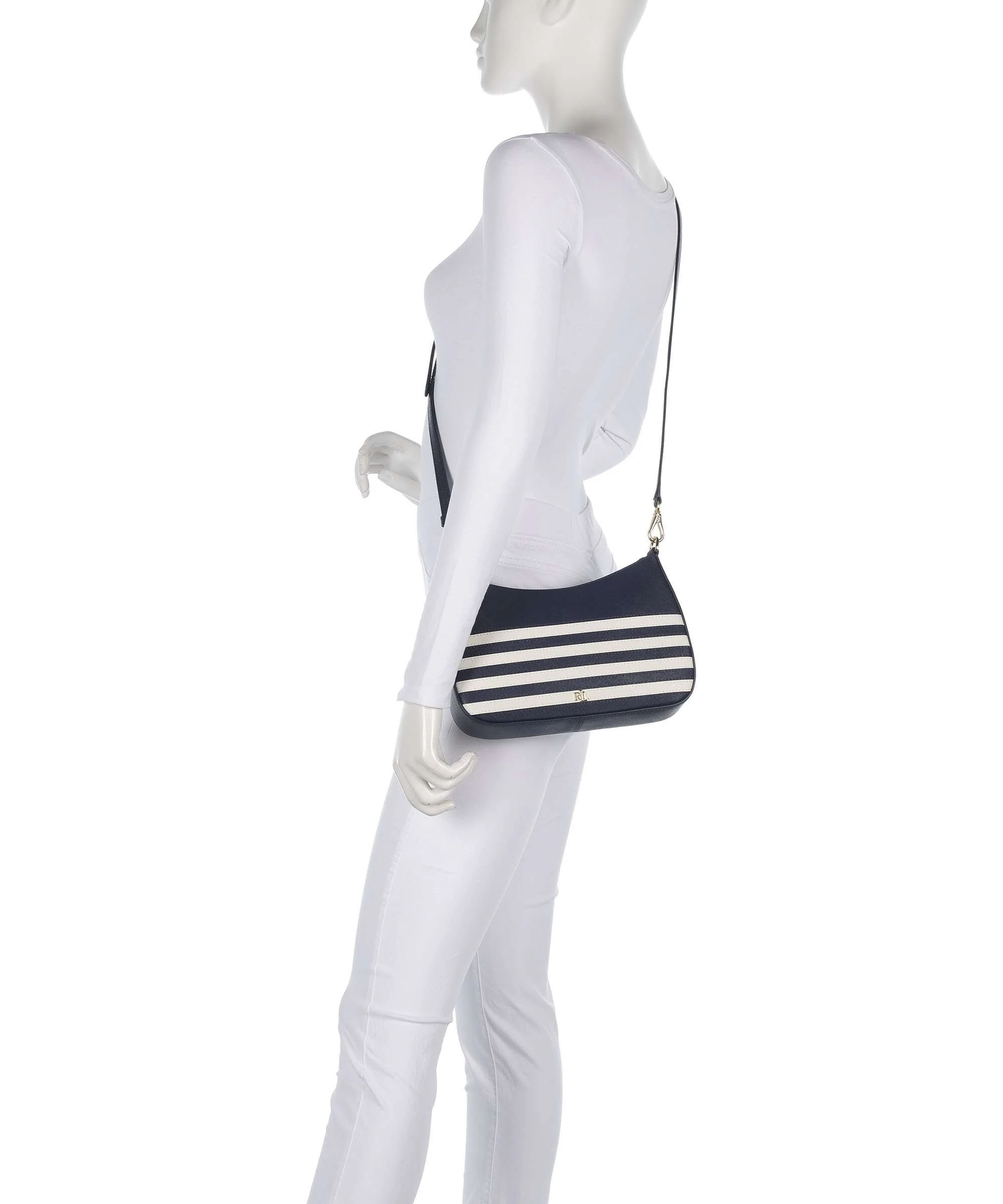 Lauren Ralph Lauren Danni 26 Shoulder bag refined navy/soft white - Image 3