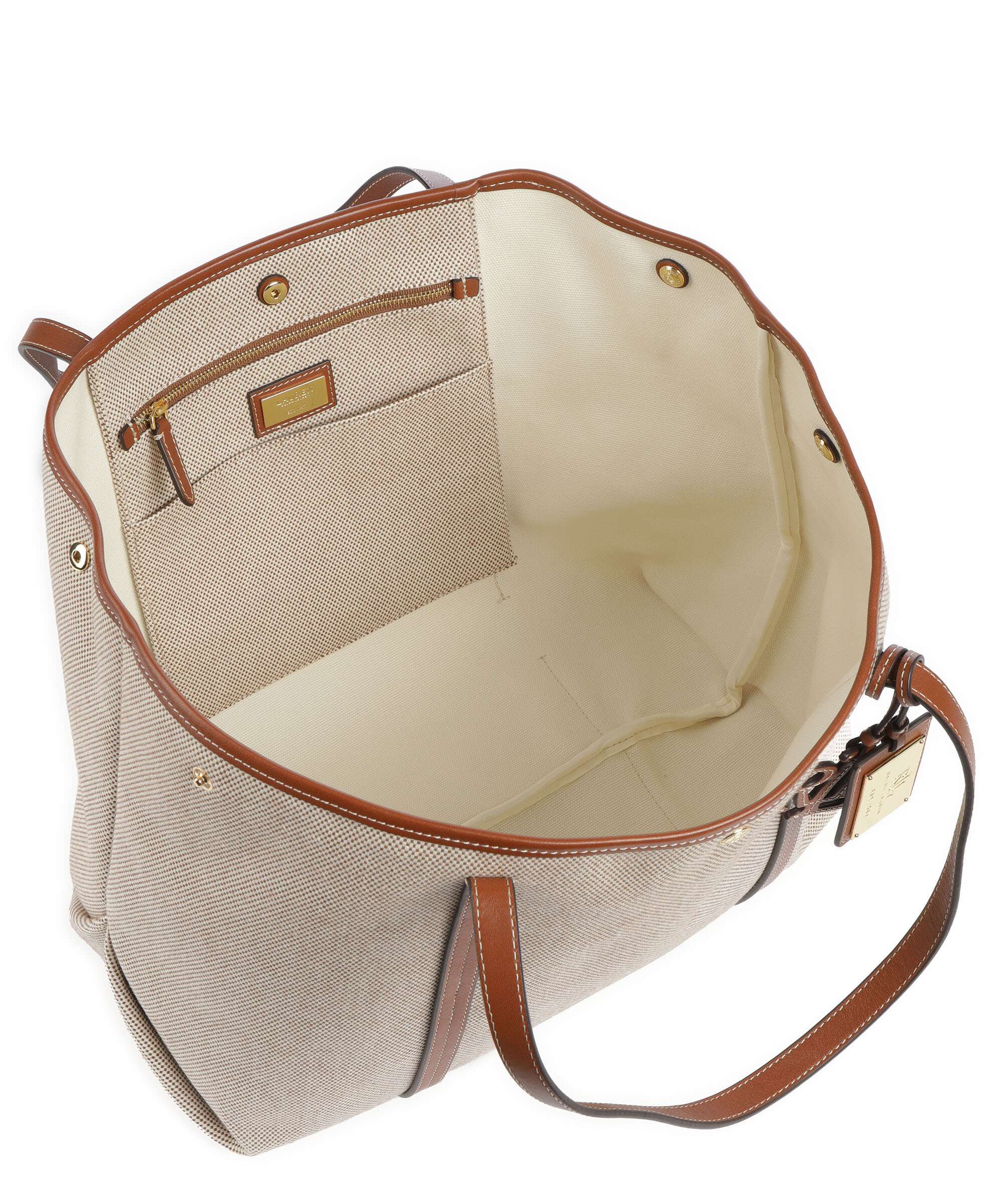 Lauren Ralph Lauren Emerie Large Tote bag natural/lauren tan - Image 6