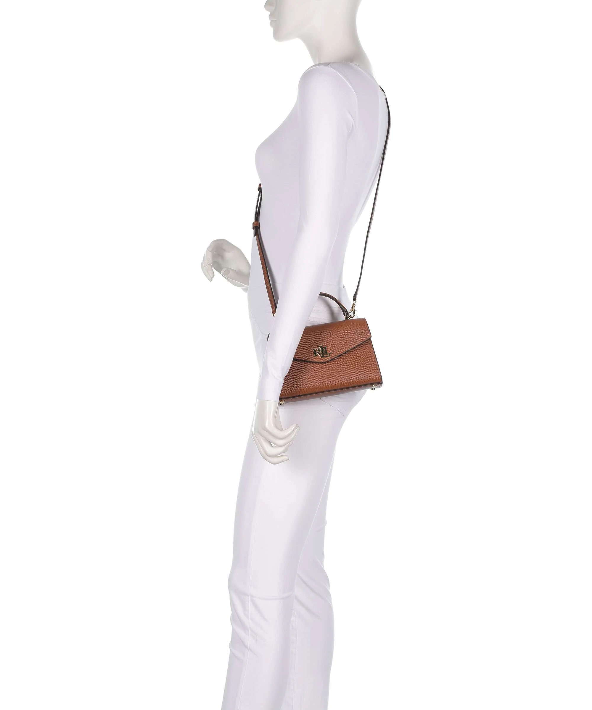 Lauren Ralph Lauren Farrah Small Crossbody bag lauren tan - Image 3