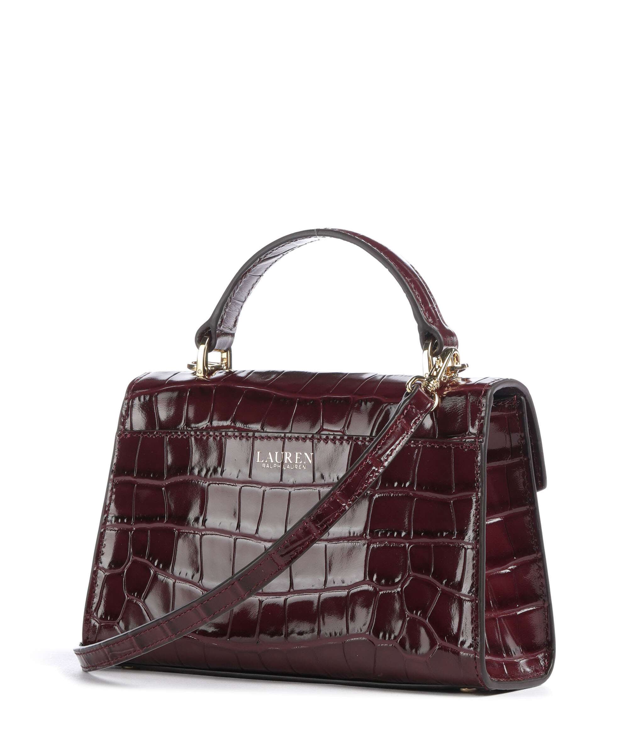 Lauren Ralph Lauren Farrah Small Handbag dark garnet - Image 2