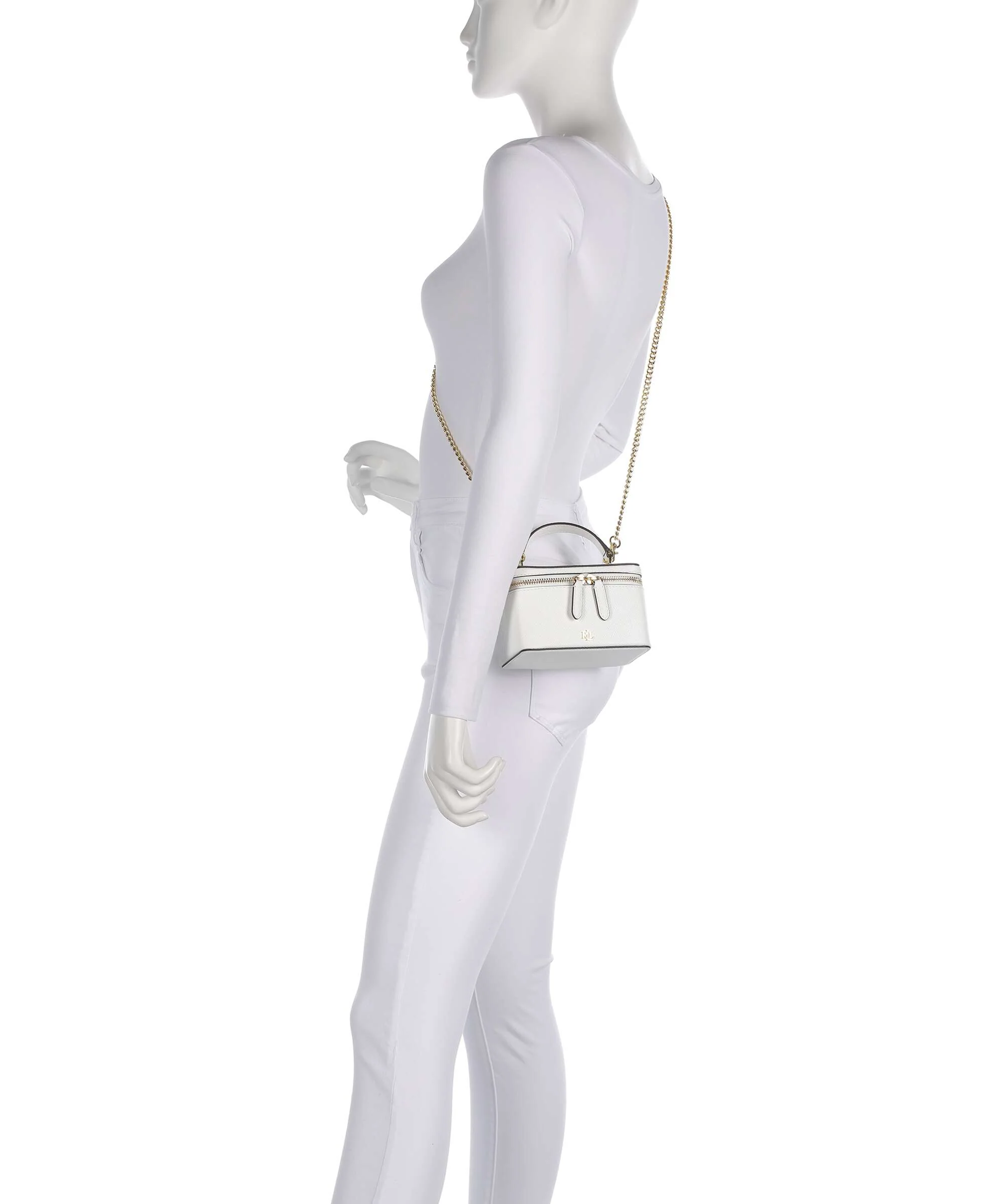Lauren Ralph Lauren Hallee Small Crossbody bag white - Image 3