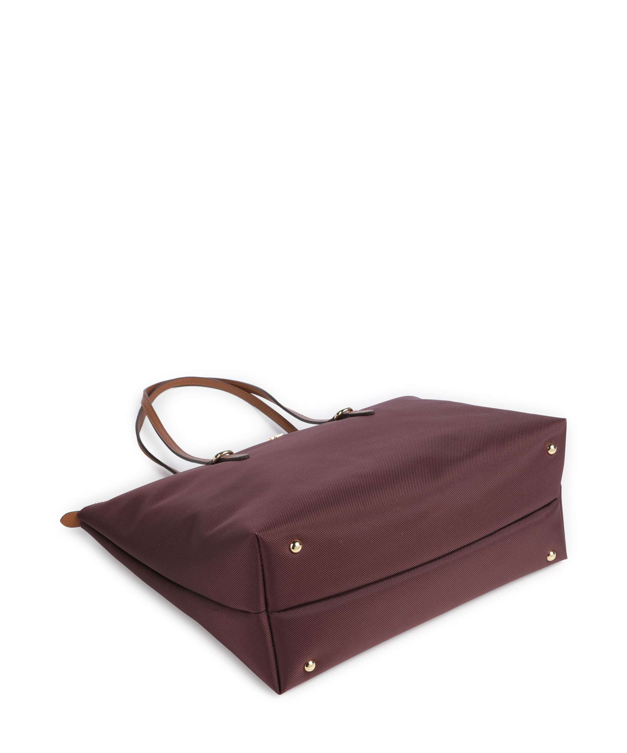 Lauren Ralph Lauren Keaton 26 Tote bag dark garnet/lauren tan - Image 4