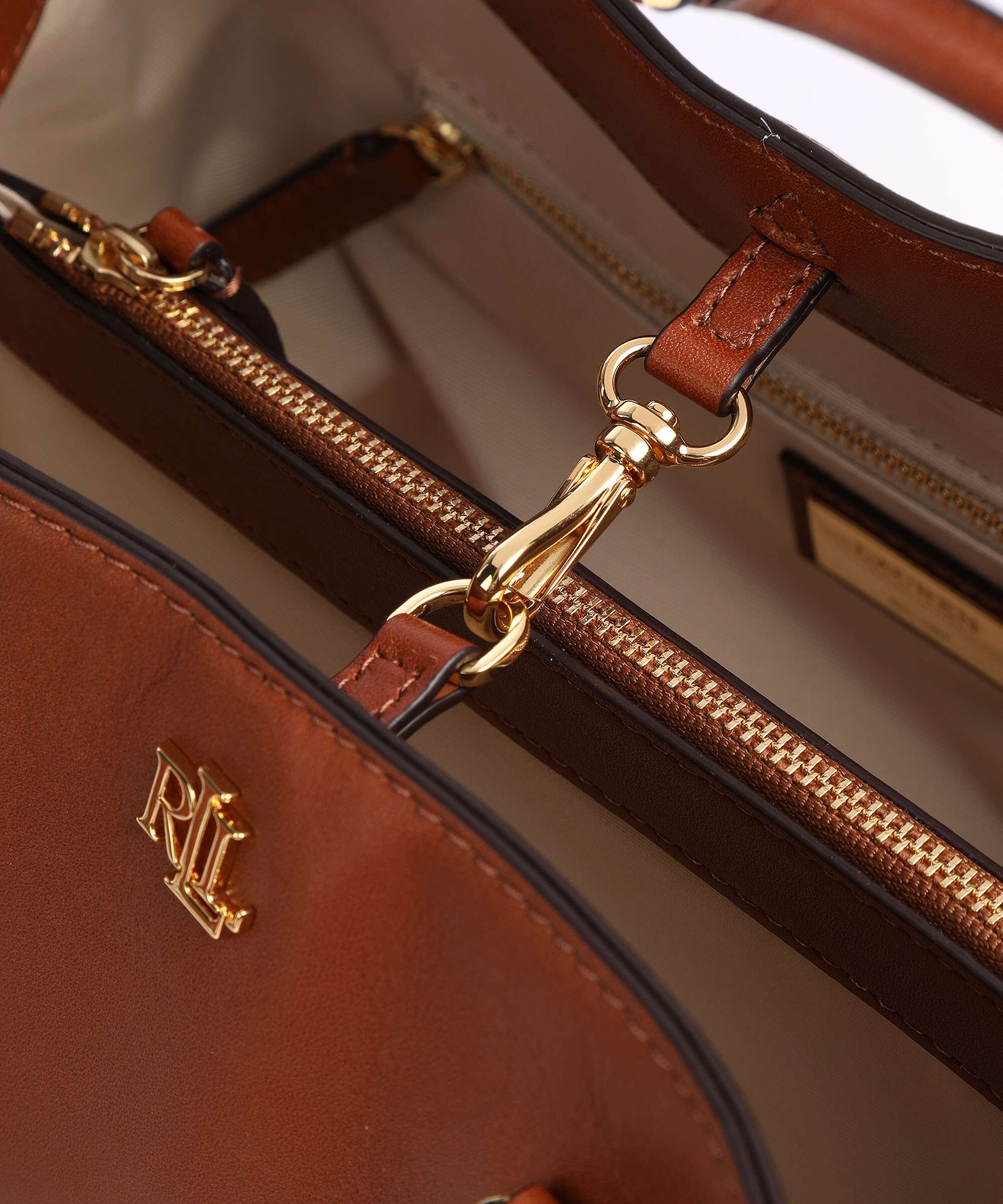 Lauren Ralph Lauren Marcy 26 Handbag lauren tan - Image 5