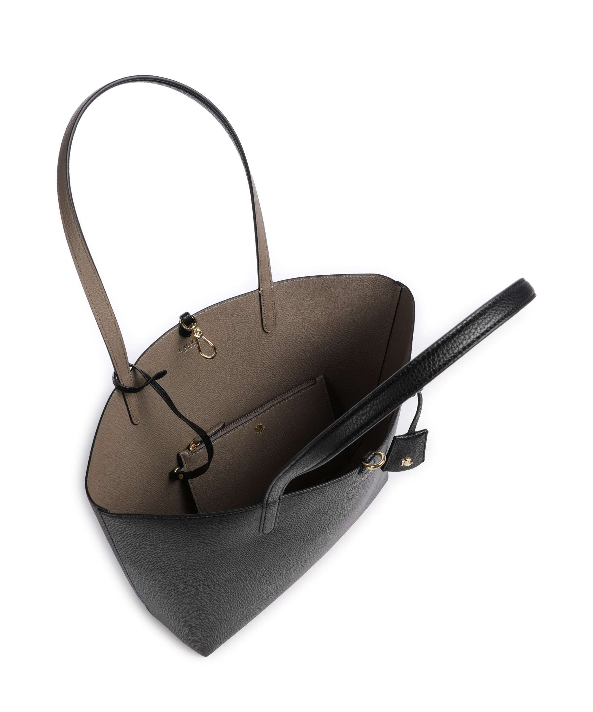 Lauren Ralph Lauren Medium Tote bag black/taupe - Image 6
