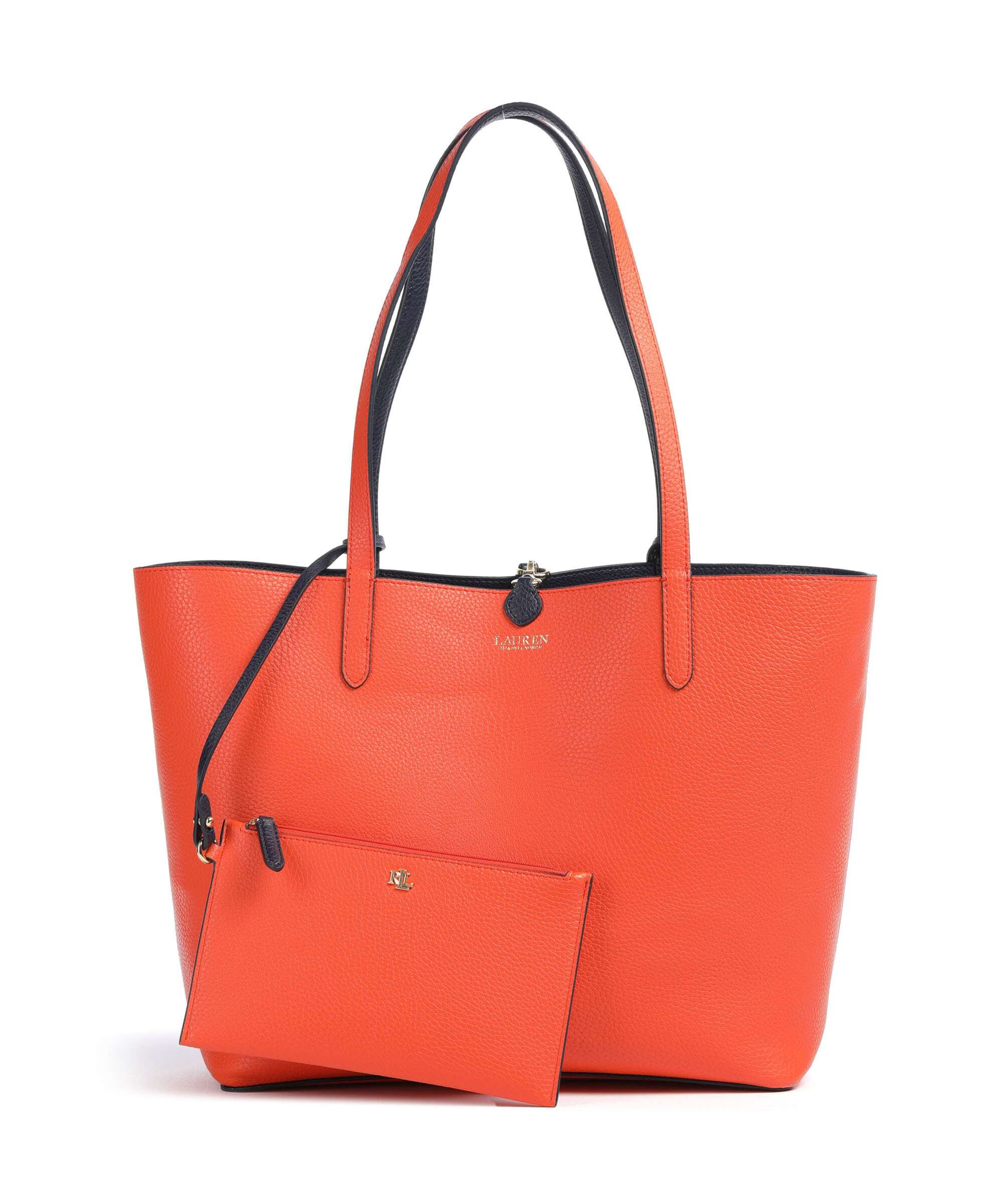 Lauren Ralph Lauren Medium Tote bag refined navy/dusk orange - Image 2