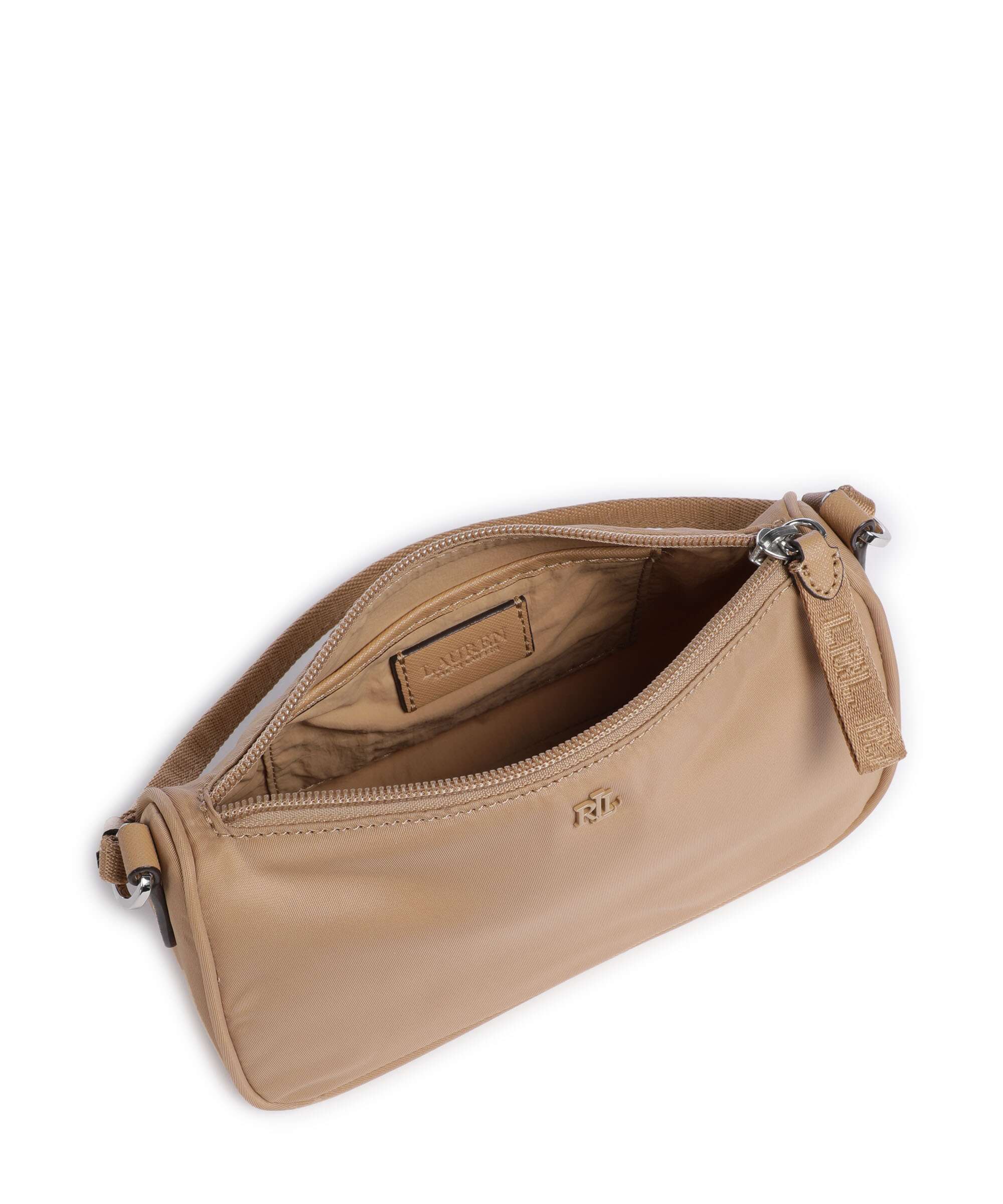 Lauren Ralph Lauren Nylon Large Handbag khaki - Image 6