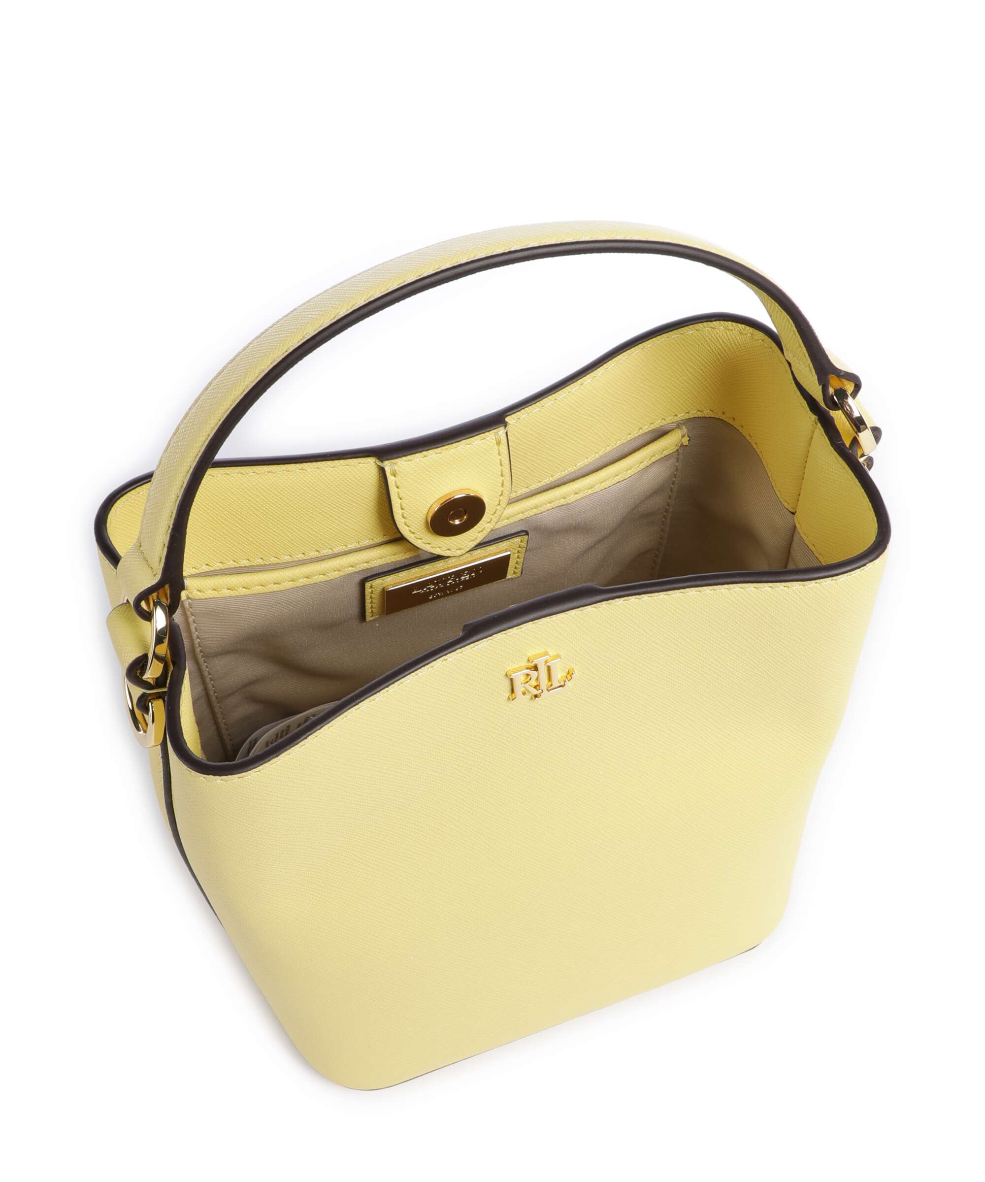 Lauren Ralph Lauren Reese Small Bucket bag lemon sorbet - Image 6