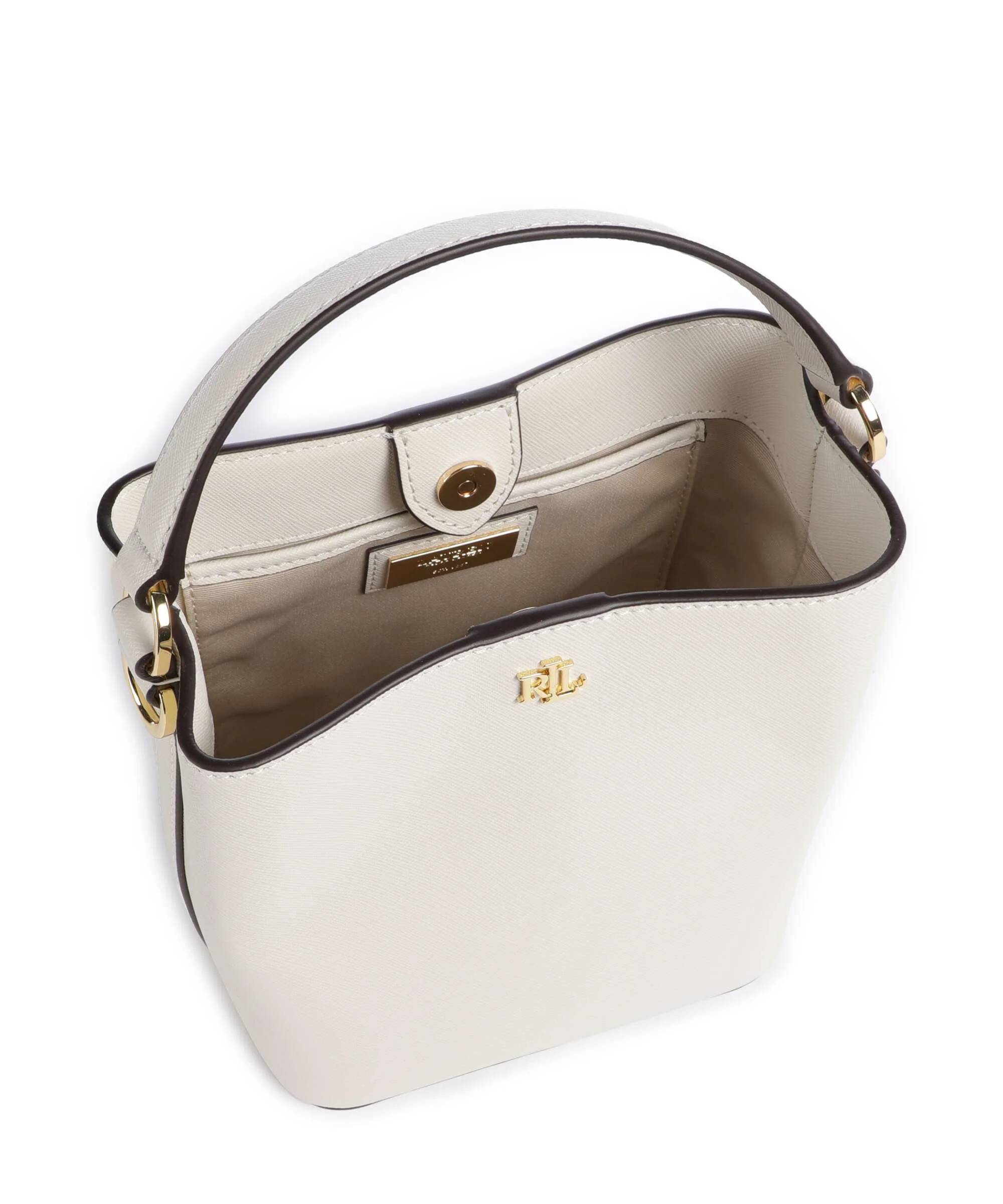 Lauren Ralph Lauren Reese Small Bucket bag soft white/pb - Image 6