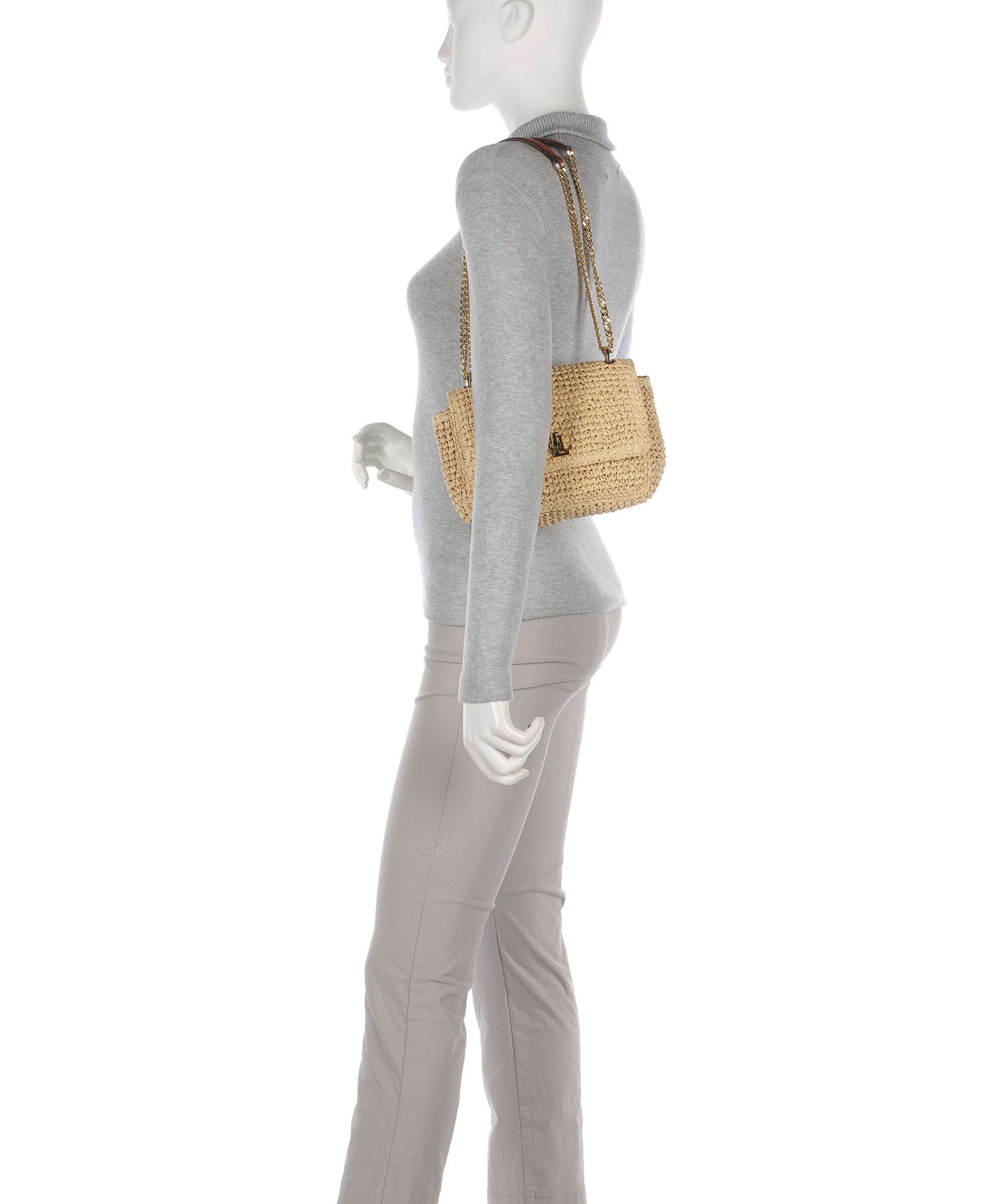Lauren Ralph Lauren Sophee 22 Shoulder bag natural/lauren tan - Image 3