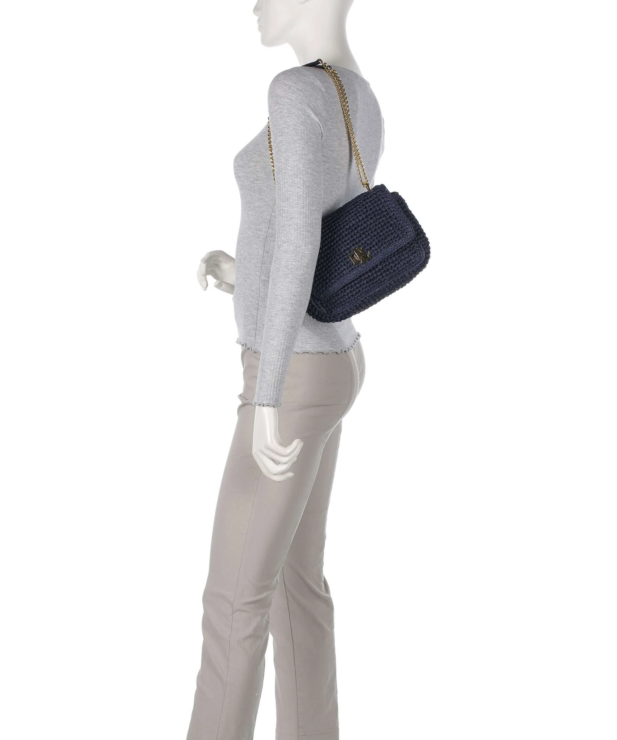 Lauren Ralph Lauren Sophee 22 Shoulder bag refined navy - Image 3