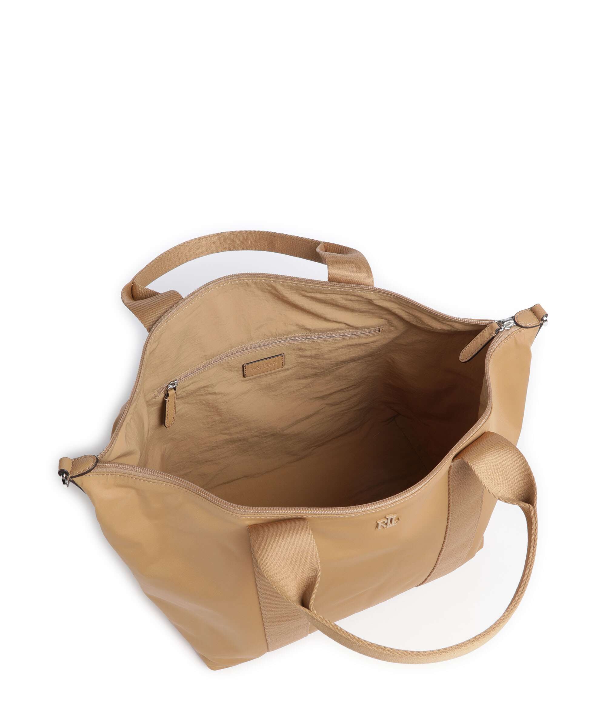 Lauren Ralph Lauren Stevie Extra Large Handbag khaki - Image 6