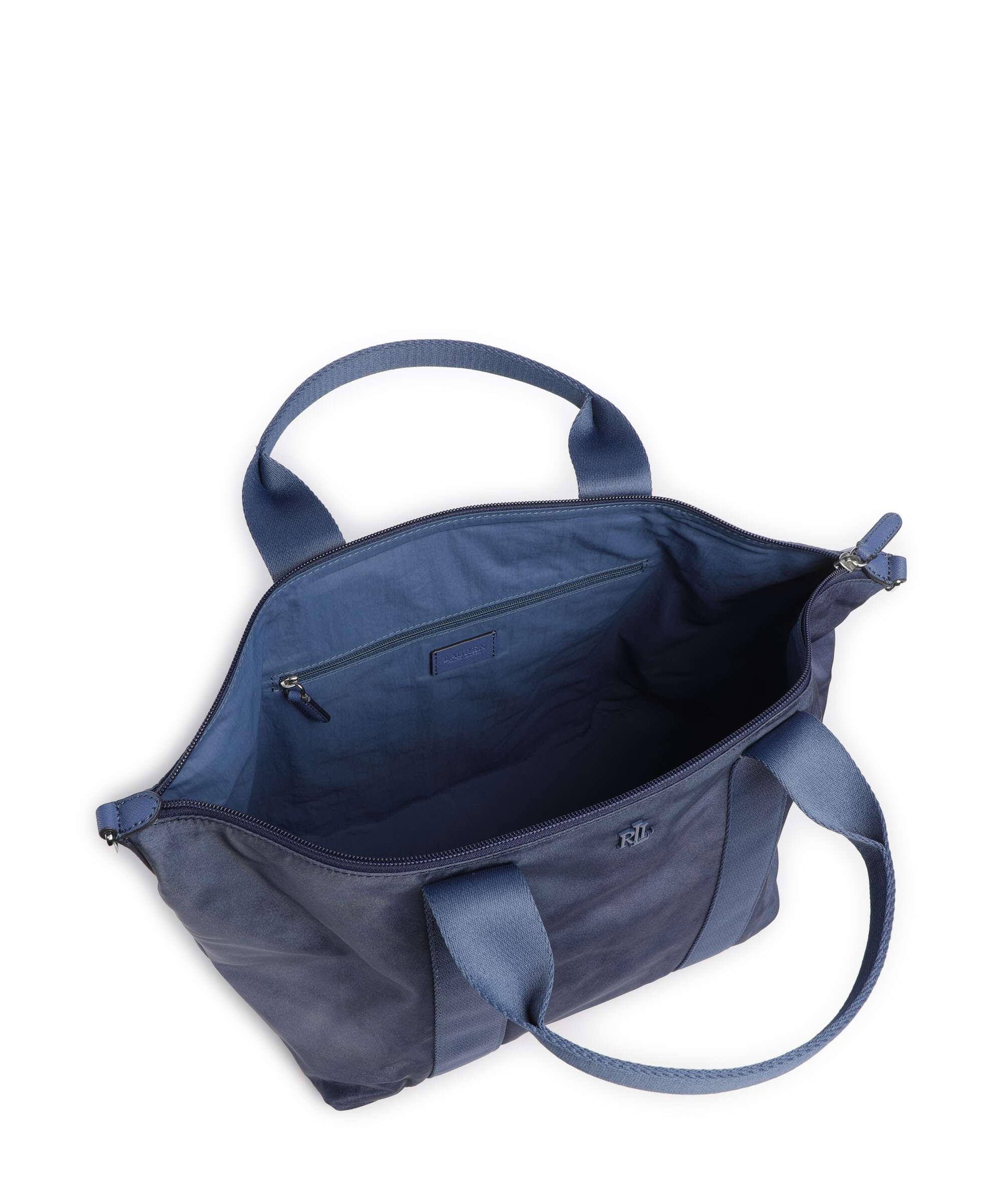 Lauren Ralph Lauren Stevie Extra Large Handbag mediterranean dye/dark capri blue - Image 6