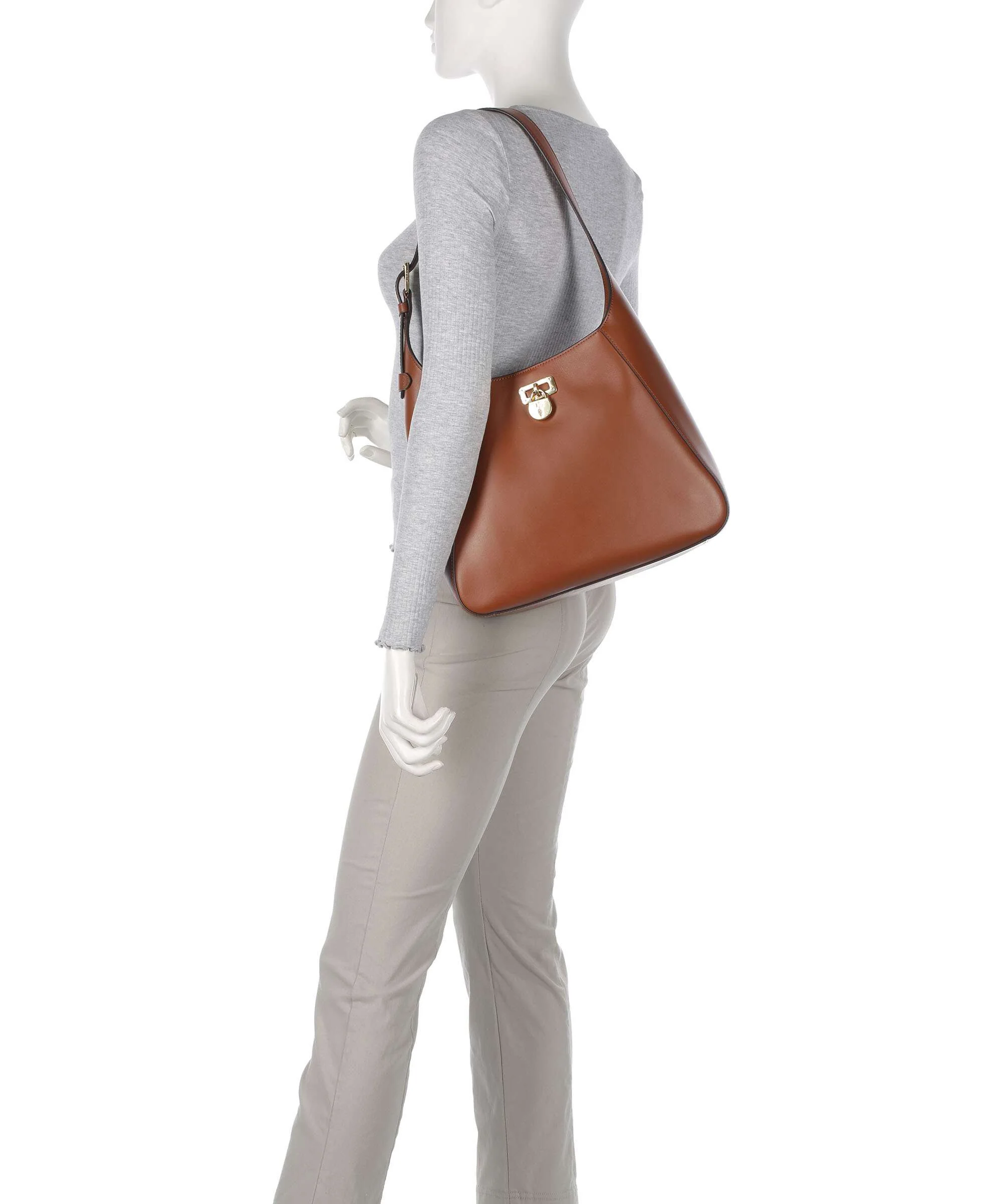 Lauren Ralph Lauren Tanner Large Shoulder bag lauren tan - Image 3