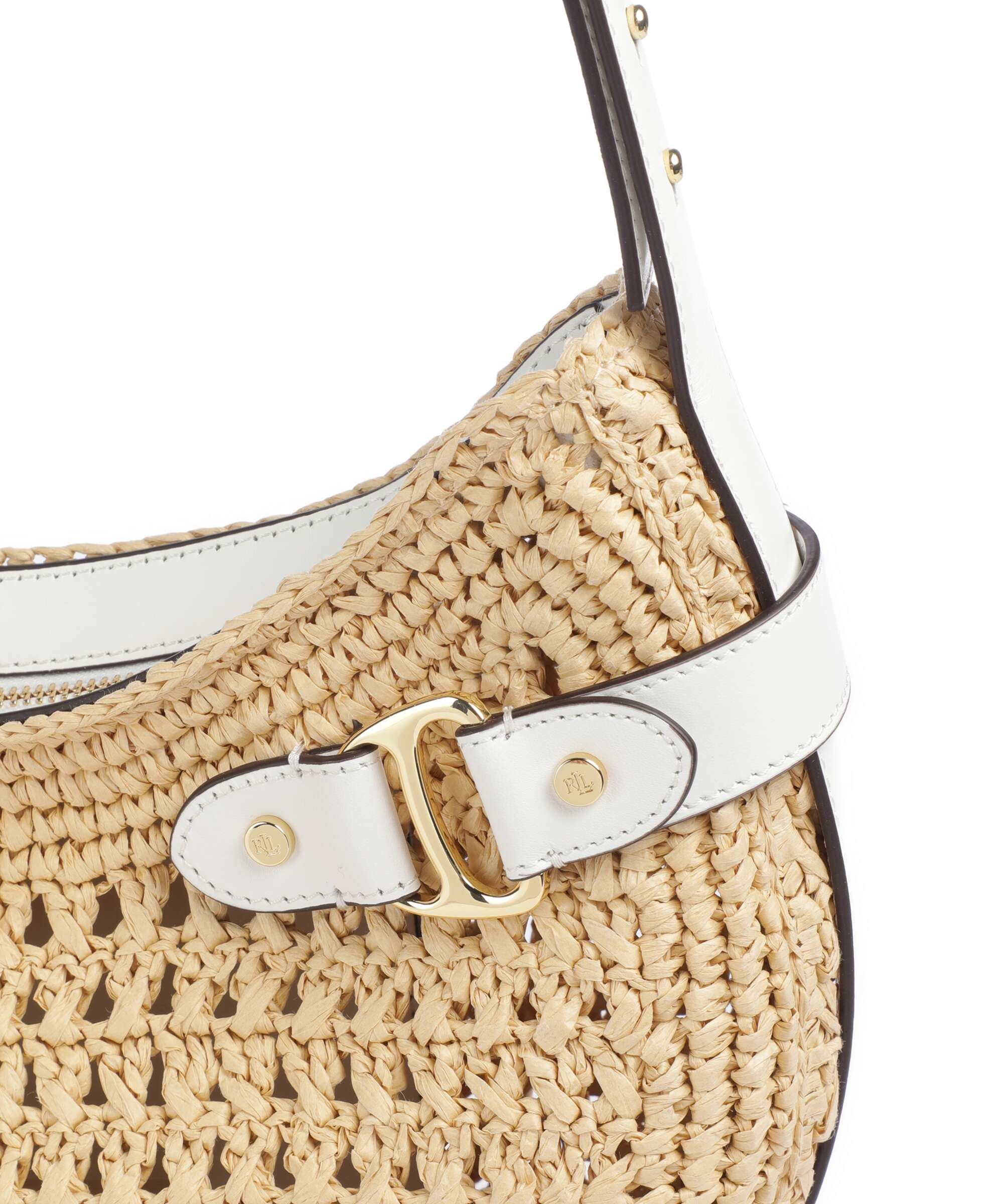 Lauren Ralph Lauren Tasha Large Shoulder bag natural/white - Image 4