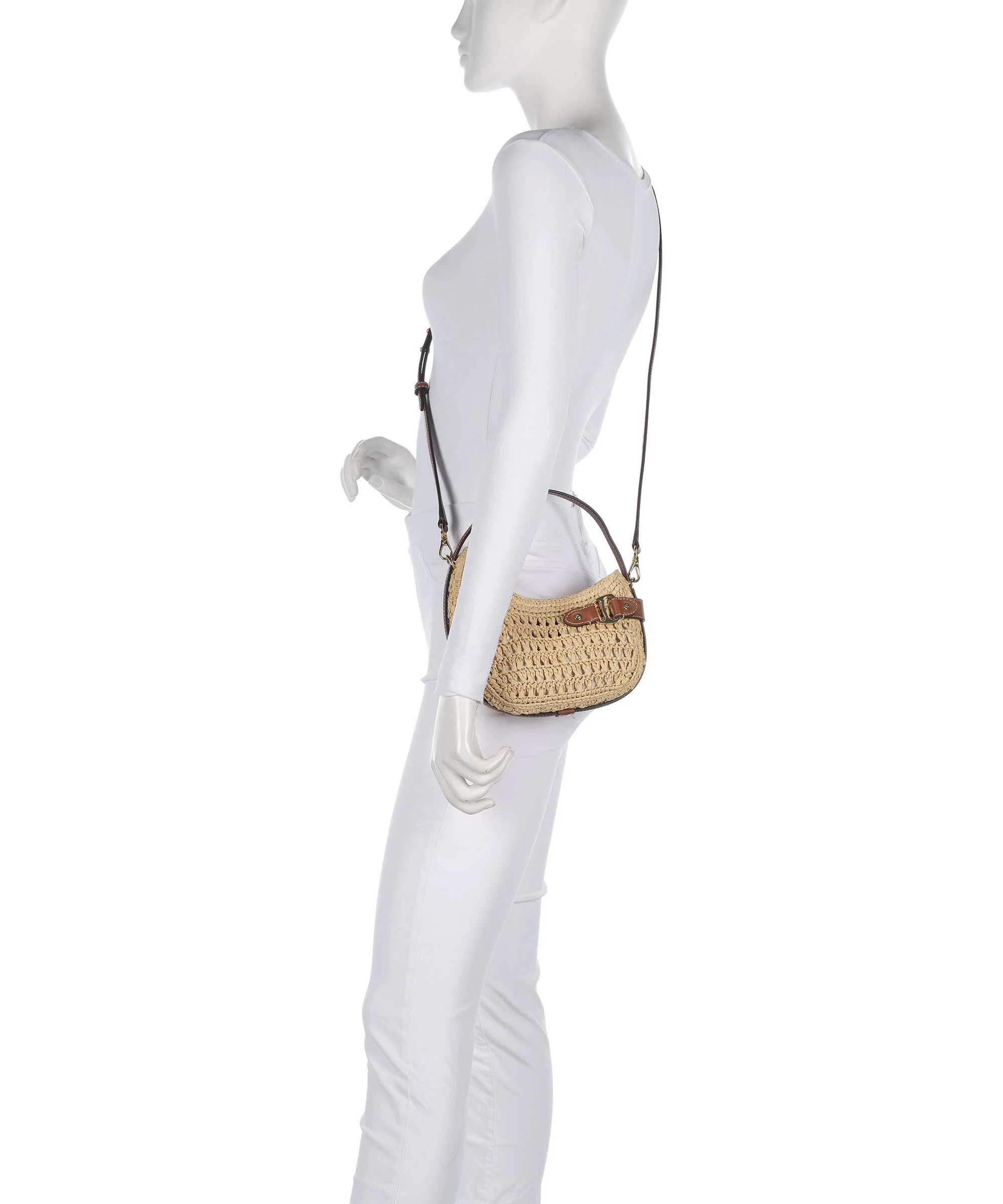 Lauren Ralph Lauren Tasha Small Handbag natural/lauren tan - Image 3