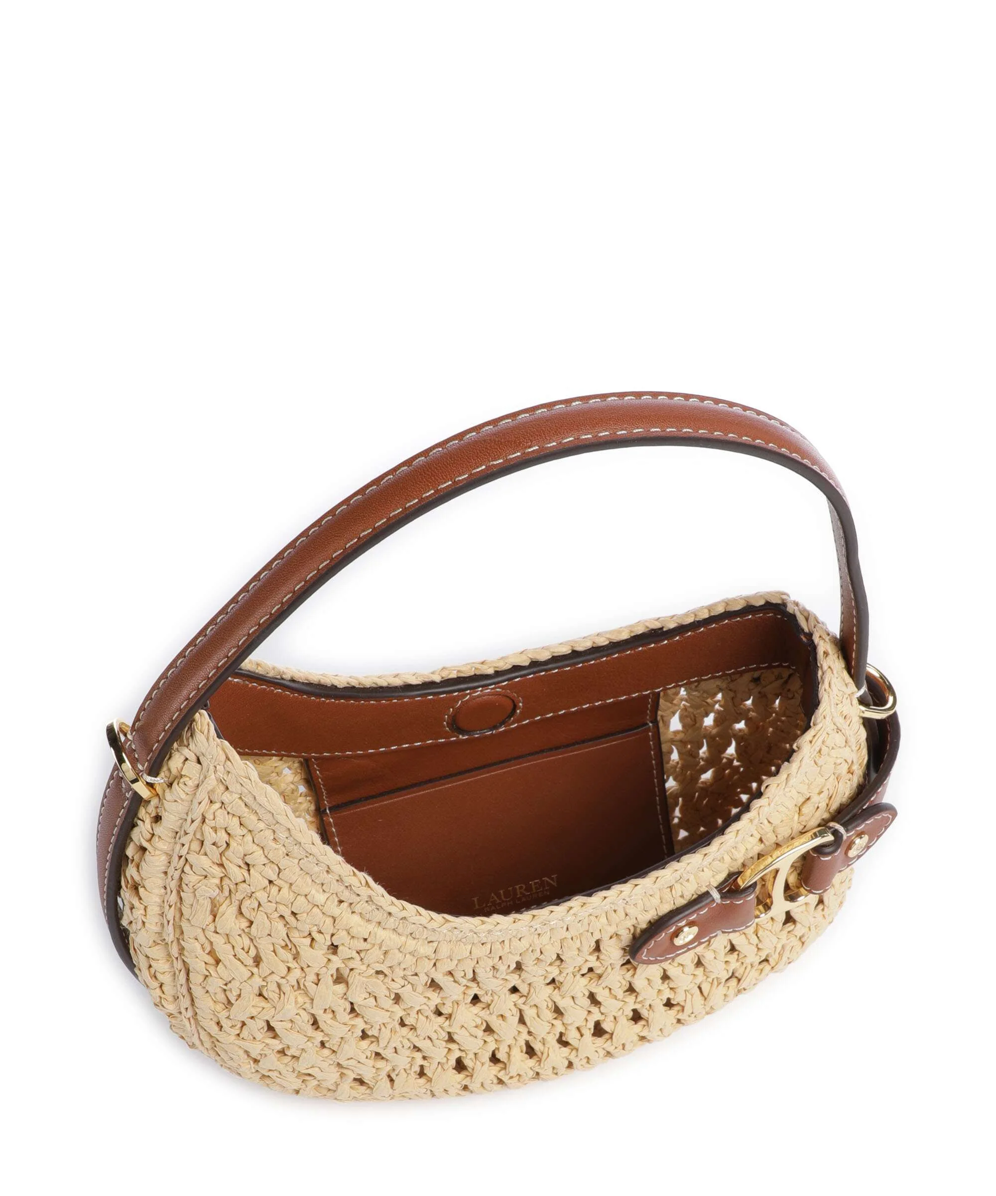 Lauren Ralph Lauren Tasha Small Handbag natural/lauren tan - Image 6
