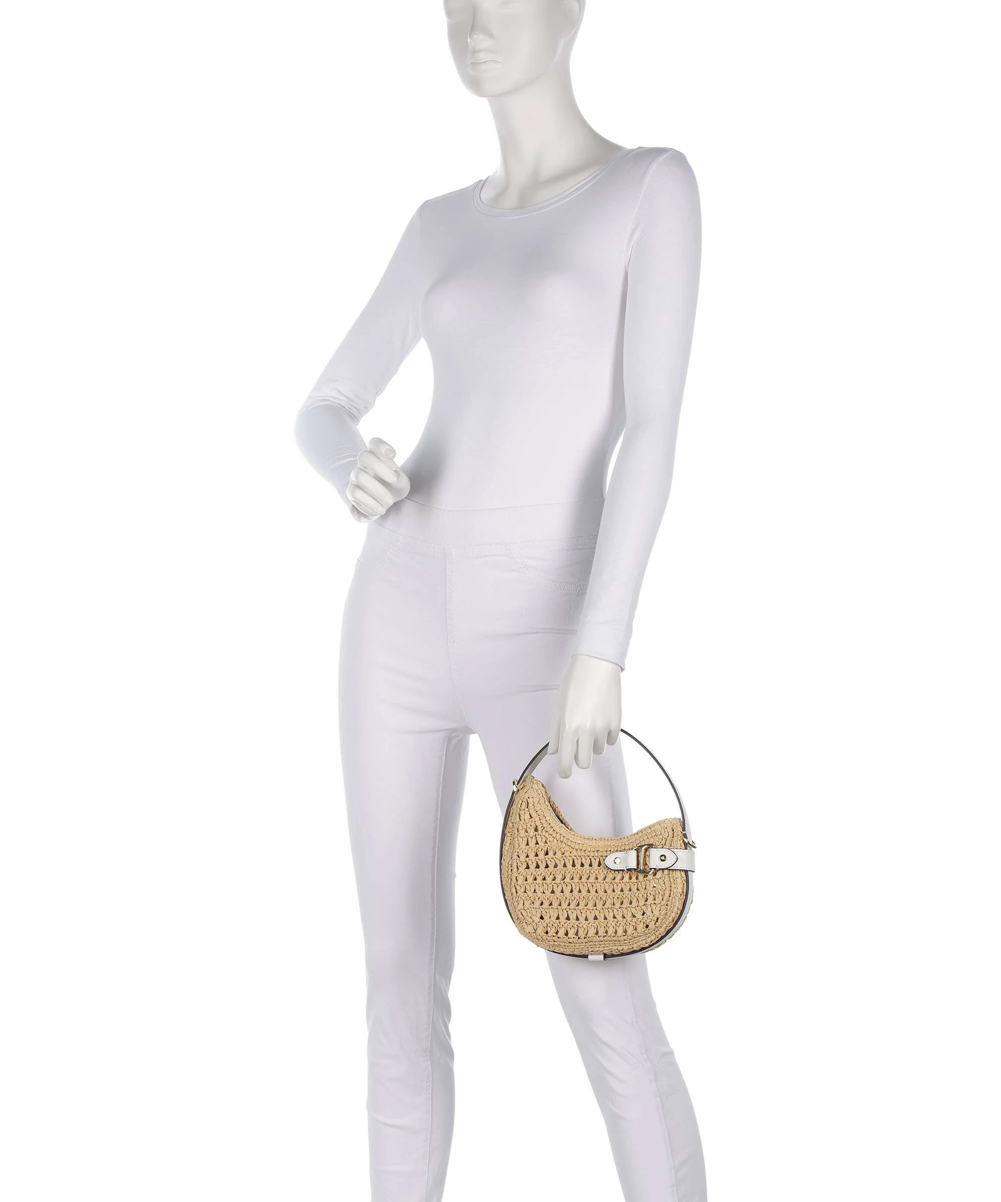 Lauren Ralph Lauren Tasha Small Handbag natural/white - Image 3