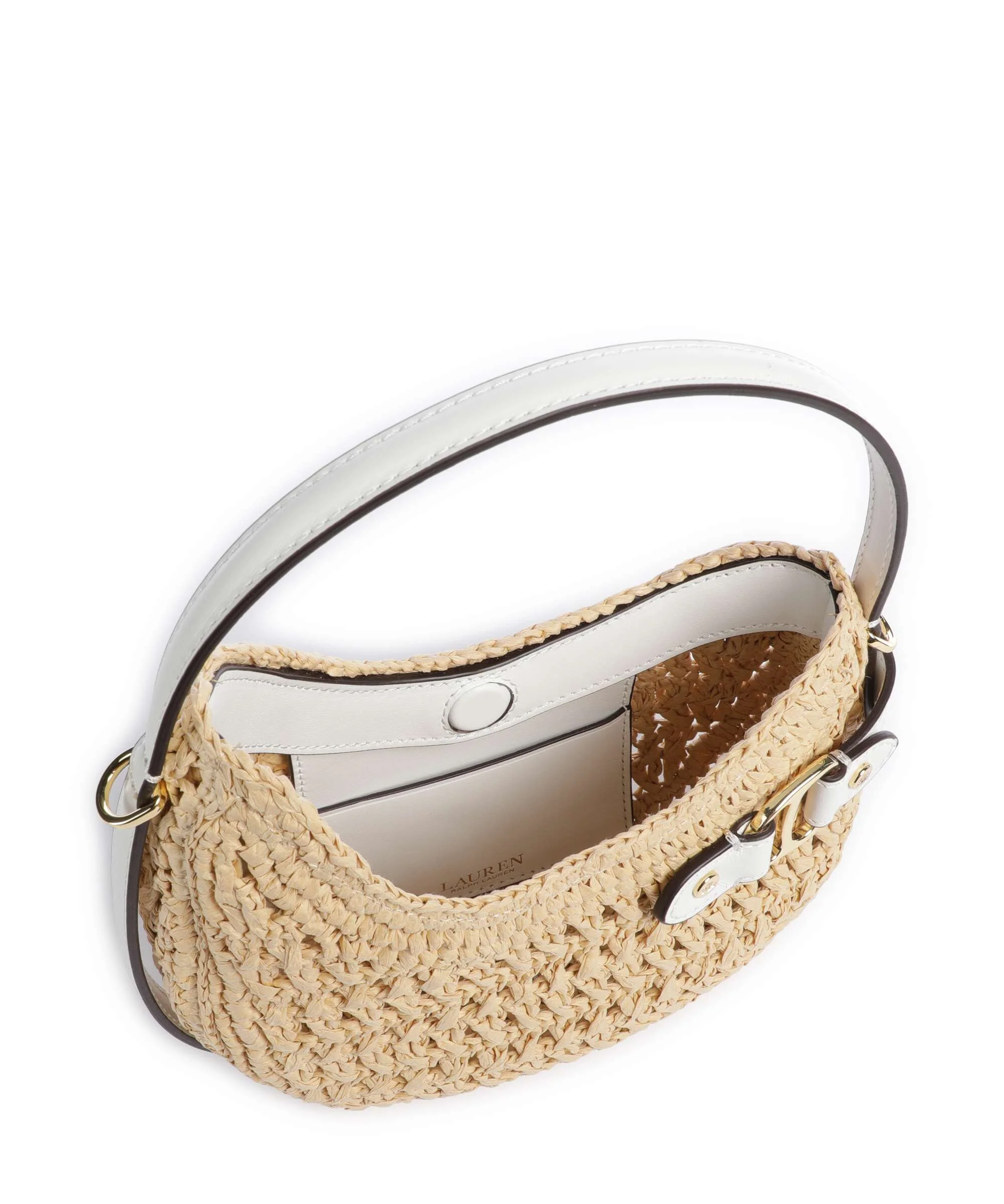 Lauren Ralph Lauren Tasha Small Handbag natural/white - Image 6