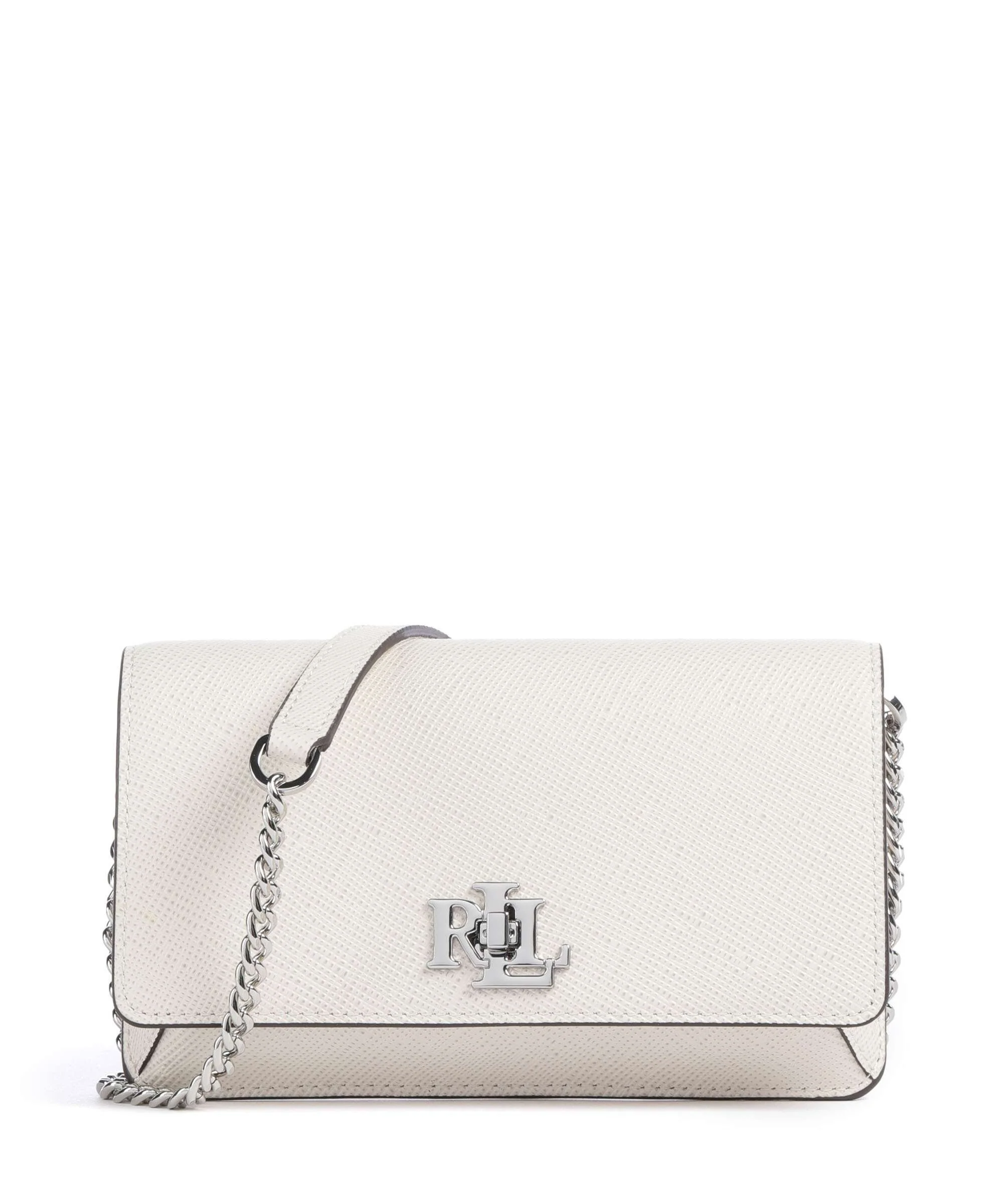 Lauren Ralph Lauren Turn-Lock Crossbody bag soft white