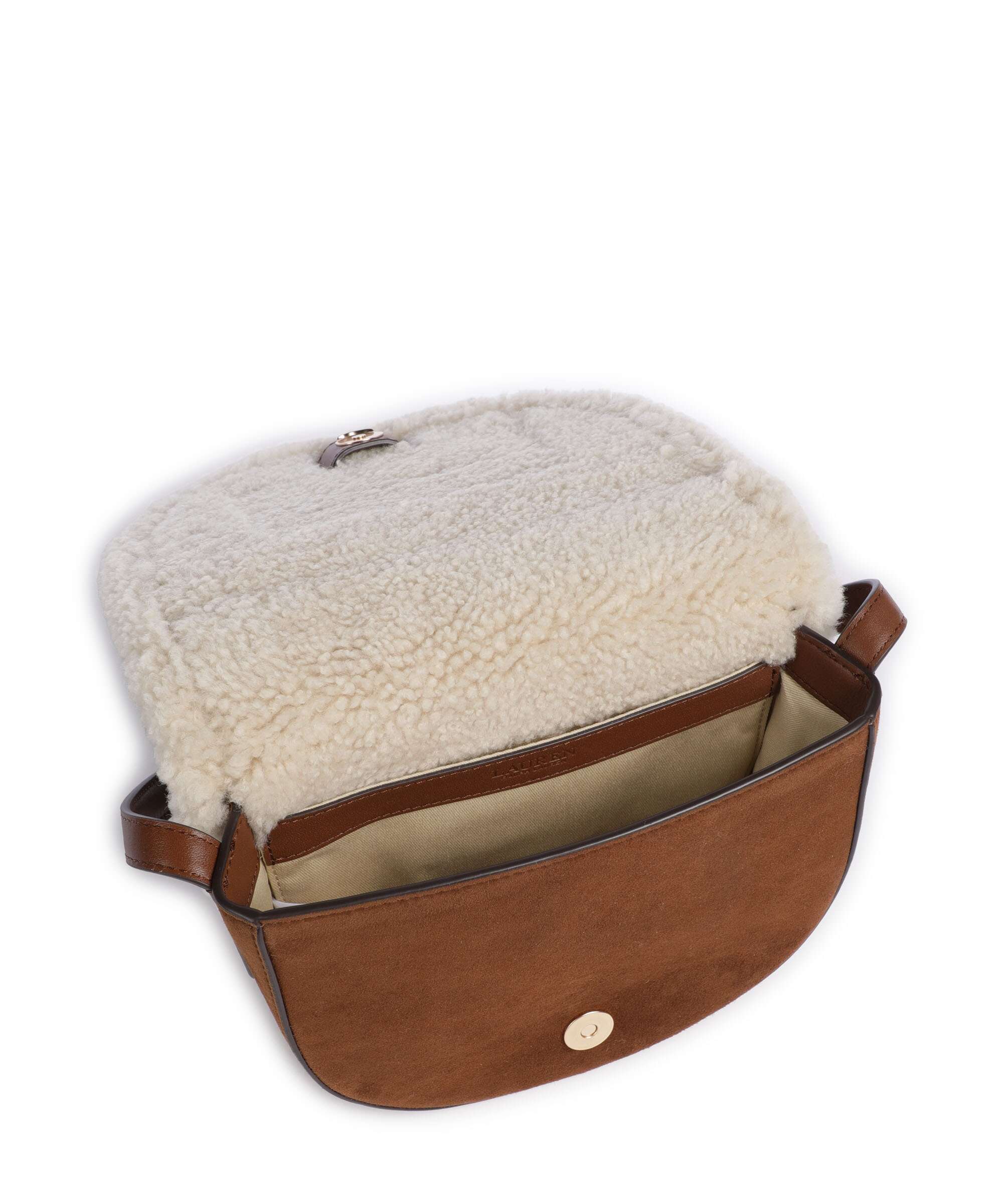 Lauren Ralph Lauren Witley Medium Crossbody bag tobacco/natural - Image 6