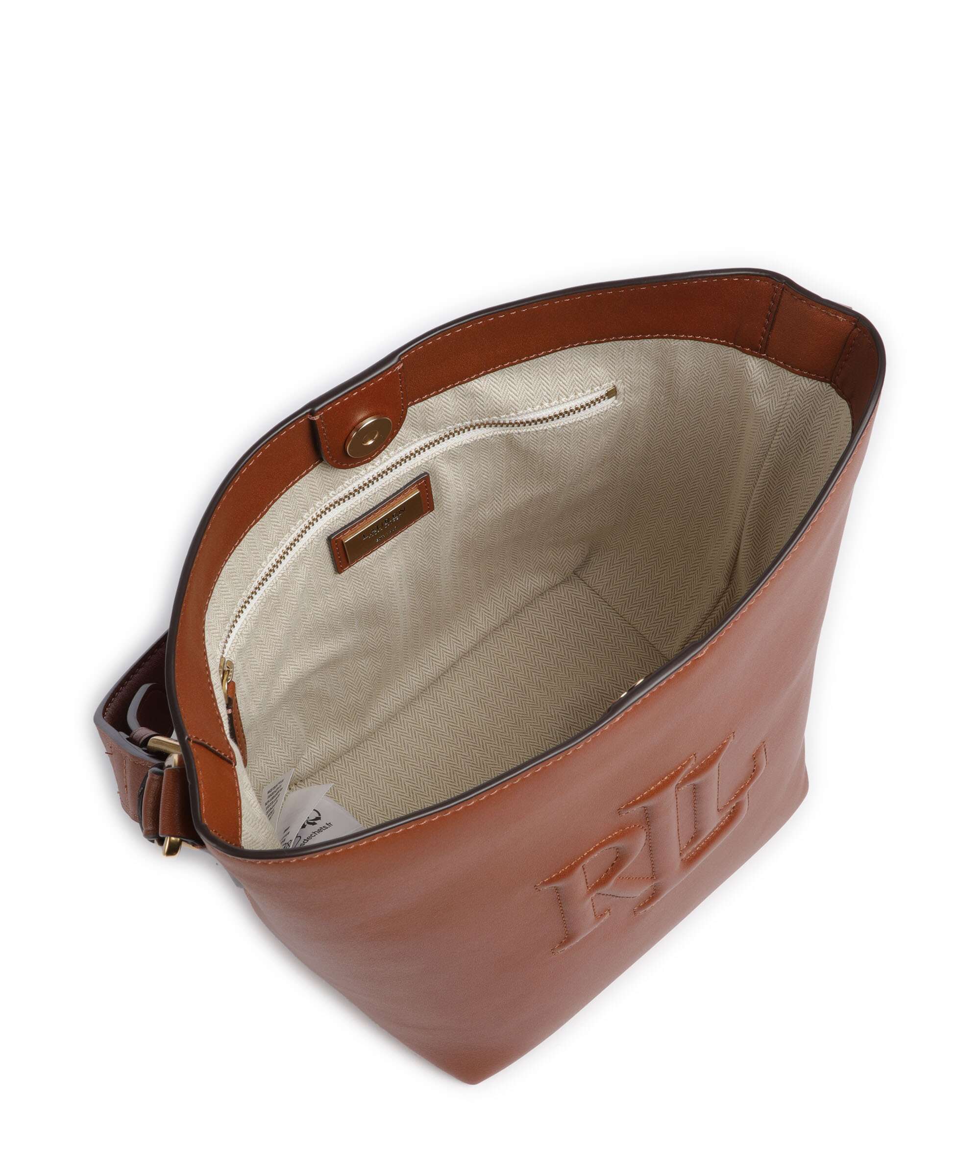 Lauren Ralph Lauren Witley Medium Hobo bag lauren tan - Image 6
