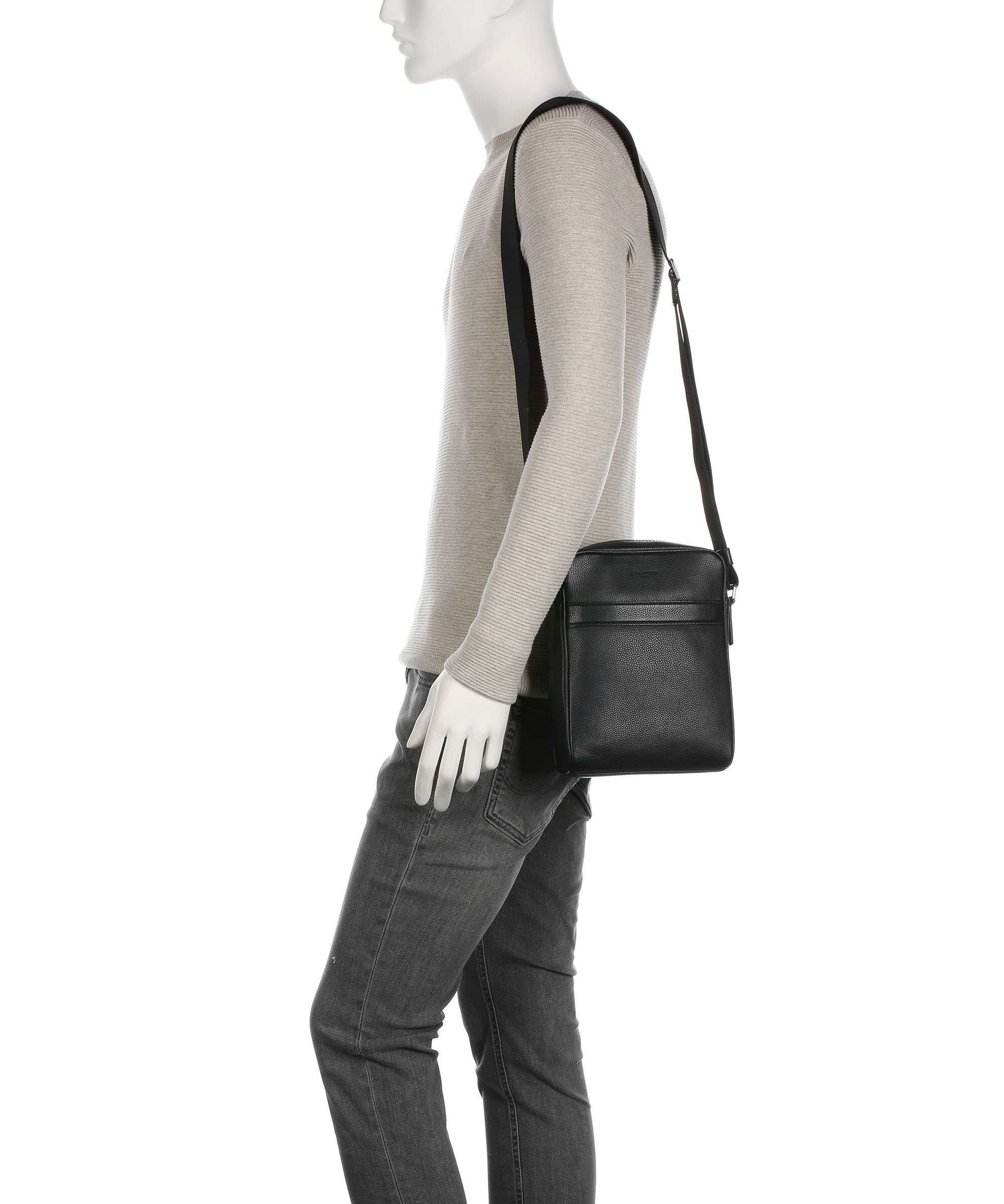 Le Tanneur Charles Crossbody bag noir - Image 3