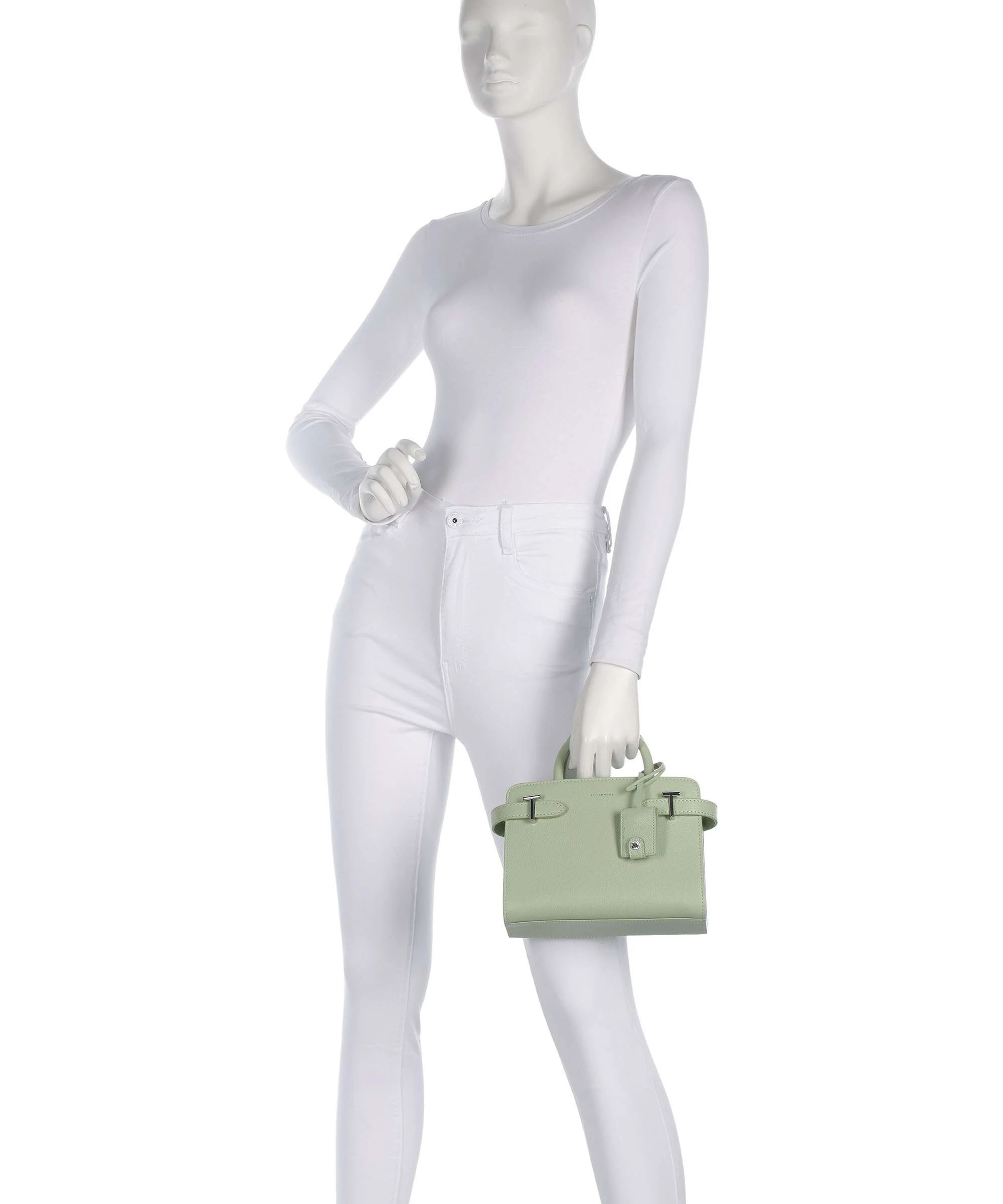 Le Tanneur Emilie Handbag aloe - Image 3