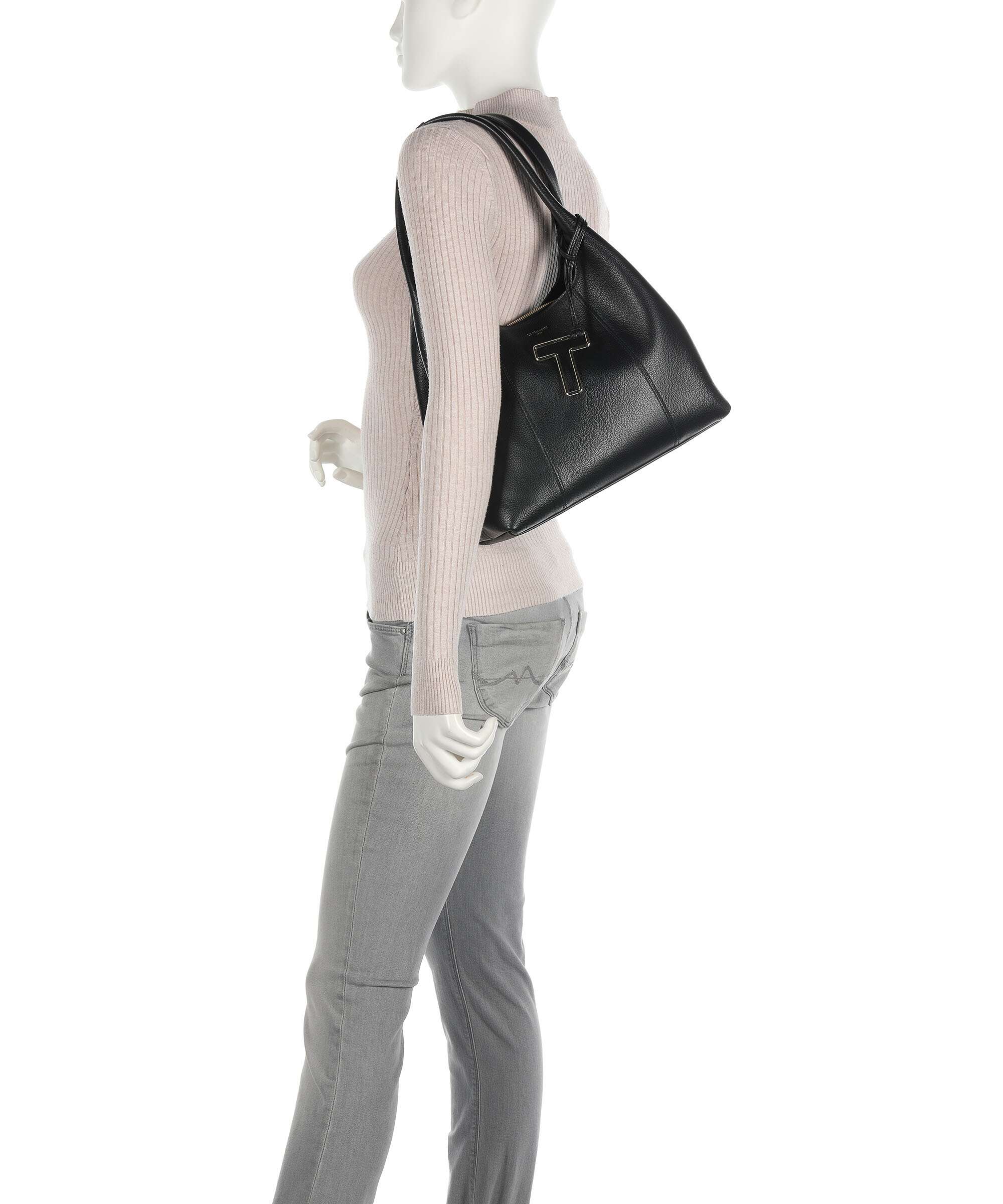 Le Tanneur Juliette Hobo bag noir - Image 3