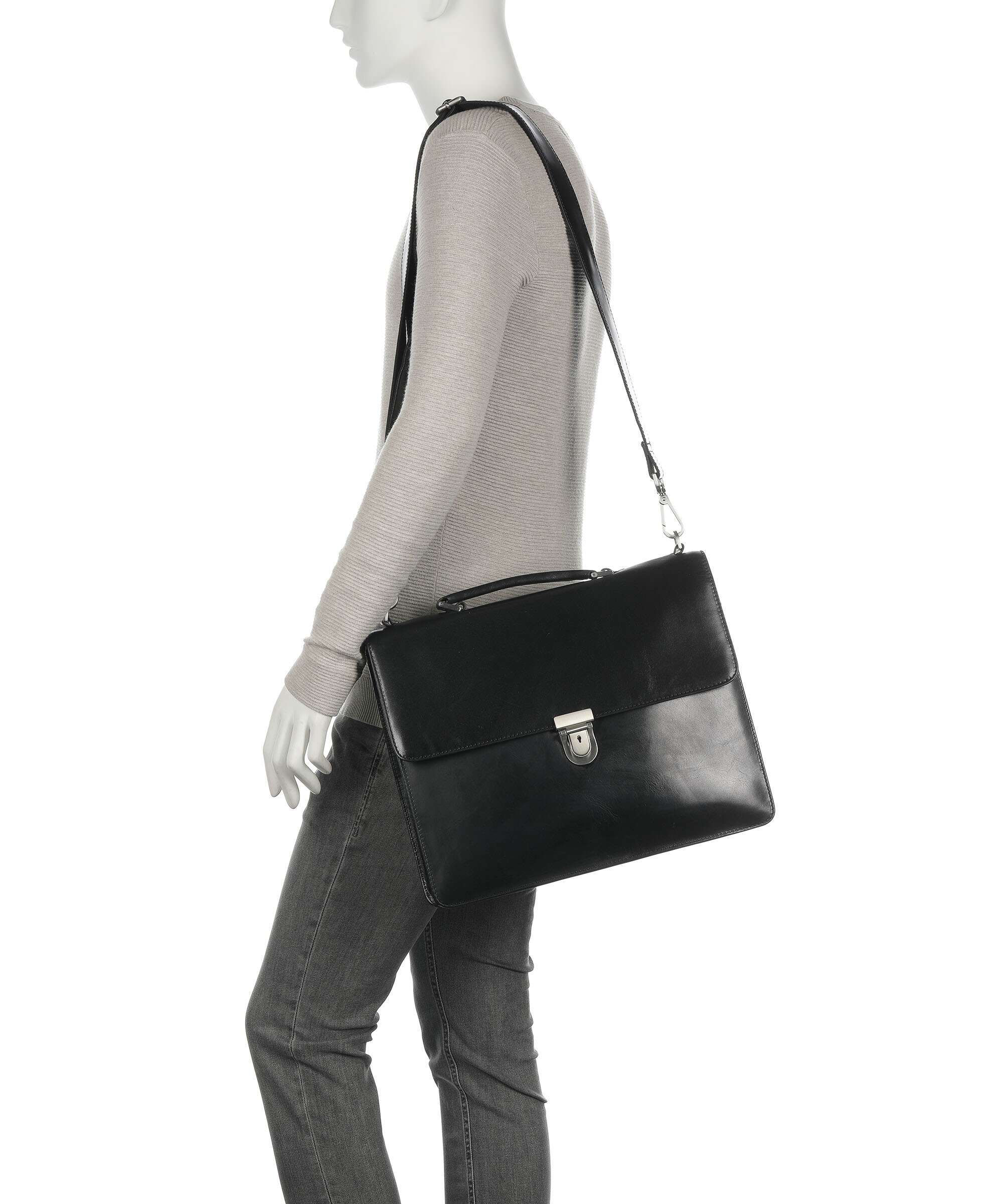 Leonhard Heyden Briefcase schwarz - Image 3