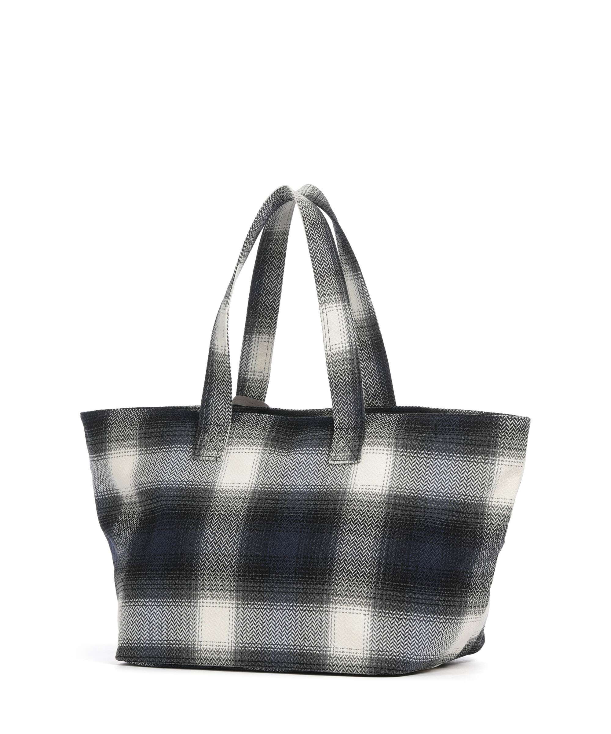 Les Visionnaires Alba Check Essential Tote bag check navy - Image 2