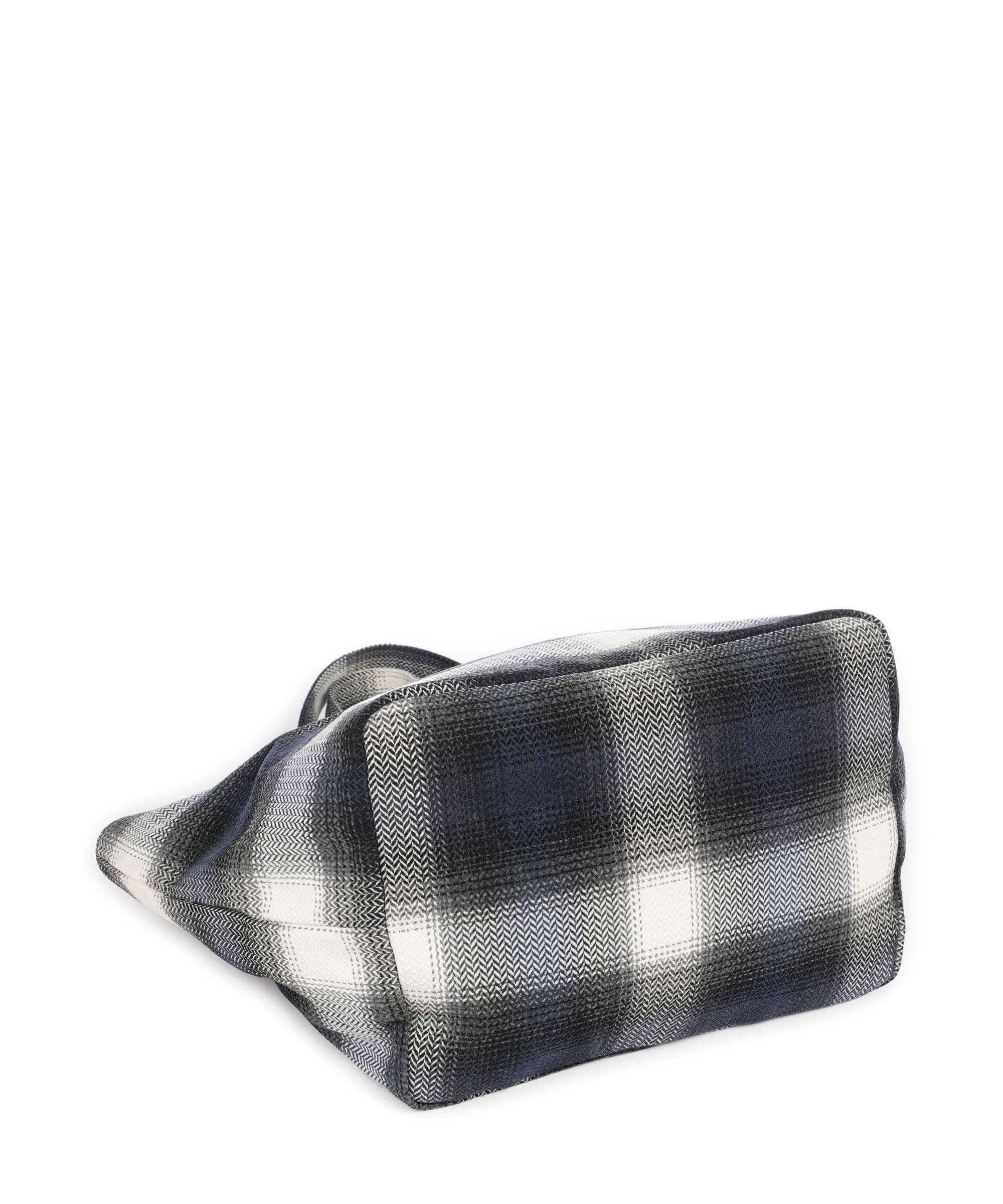 Les Visionnaires Alba Check Essential Tote bag check navy - Image 4