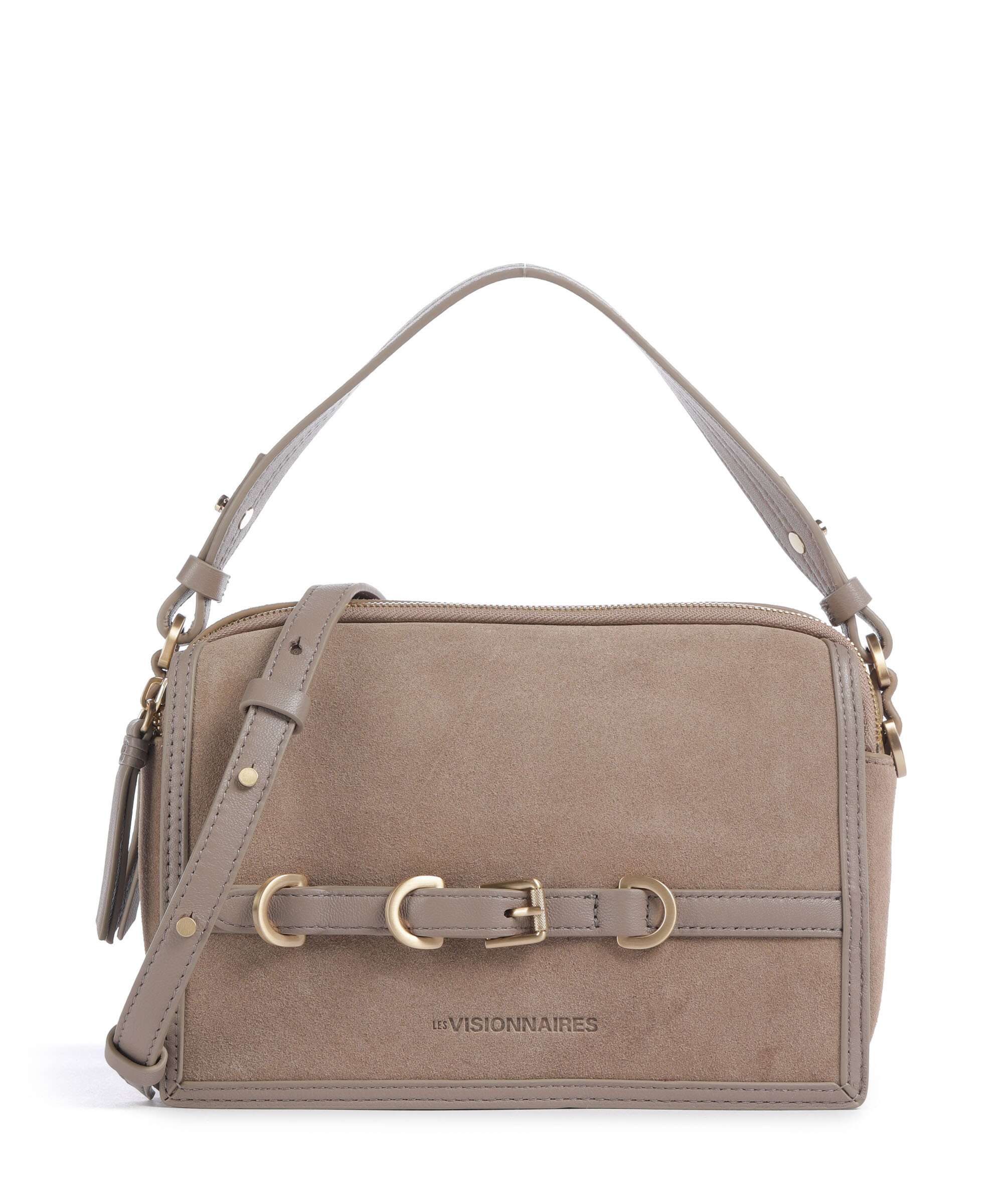 Les Visionnaires Emily Cozy Crossbody bag mushroom/capuccino beige