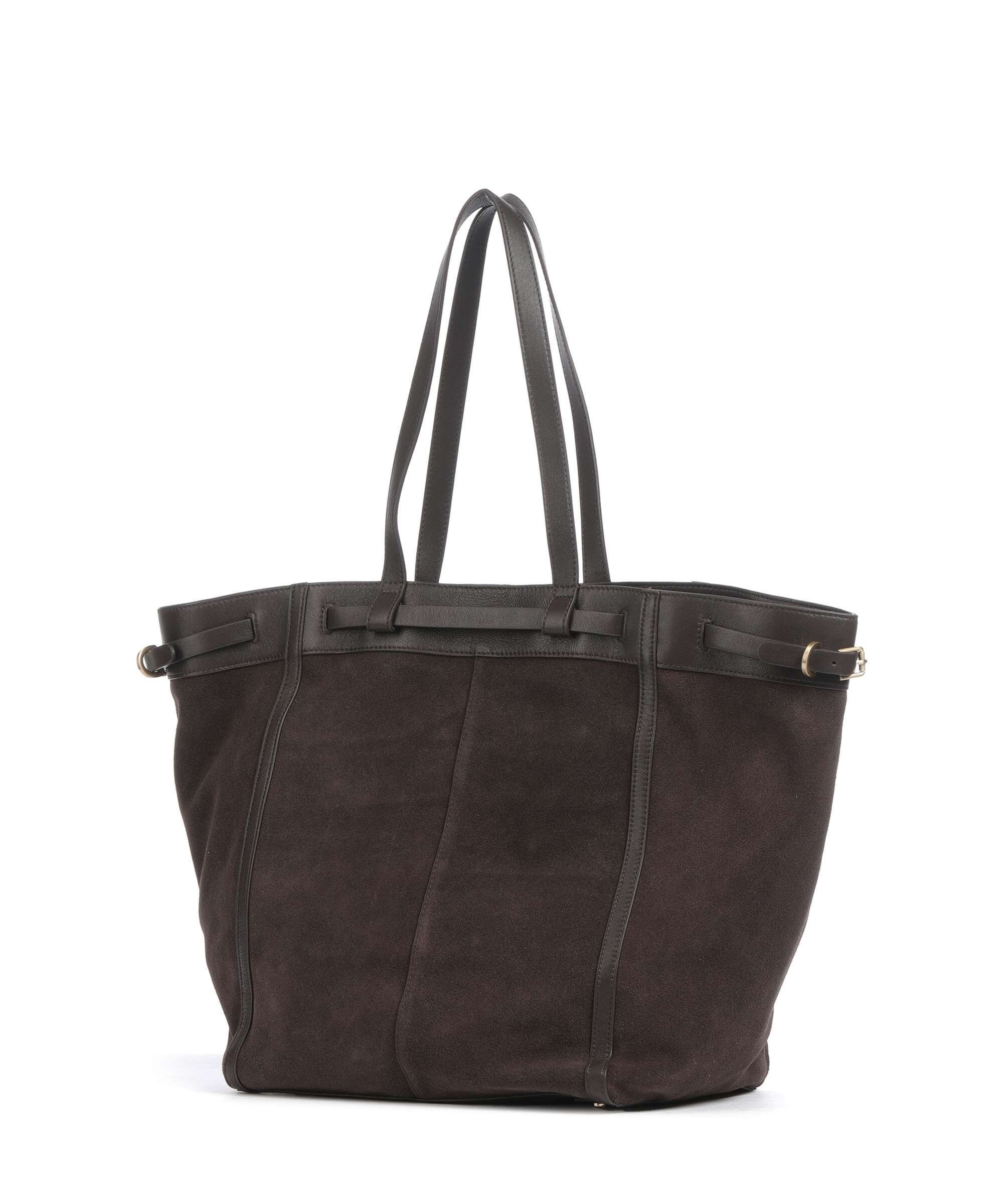 Les Visionnaires Felicia Cozy Tote bag chocolate brown - Image 2